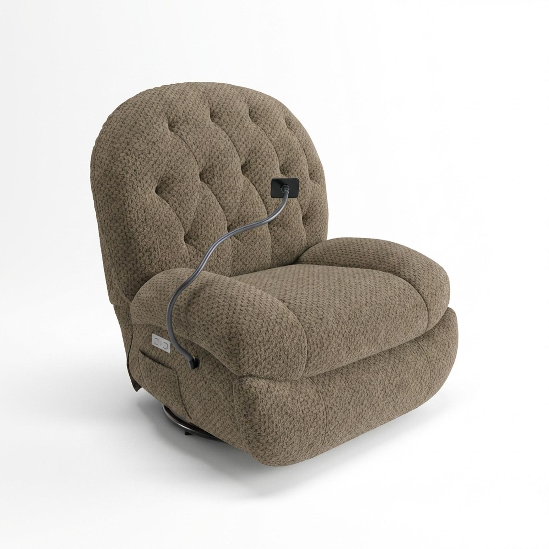 Matteo New Recliner, Electric, Antique Camel Elite