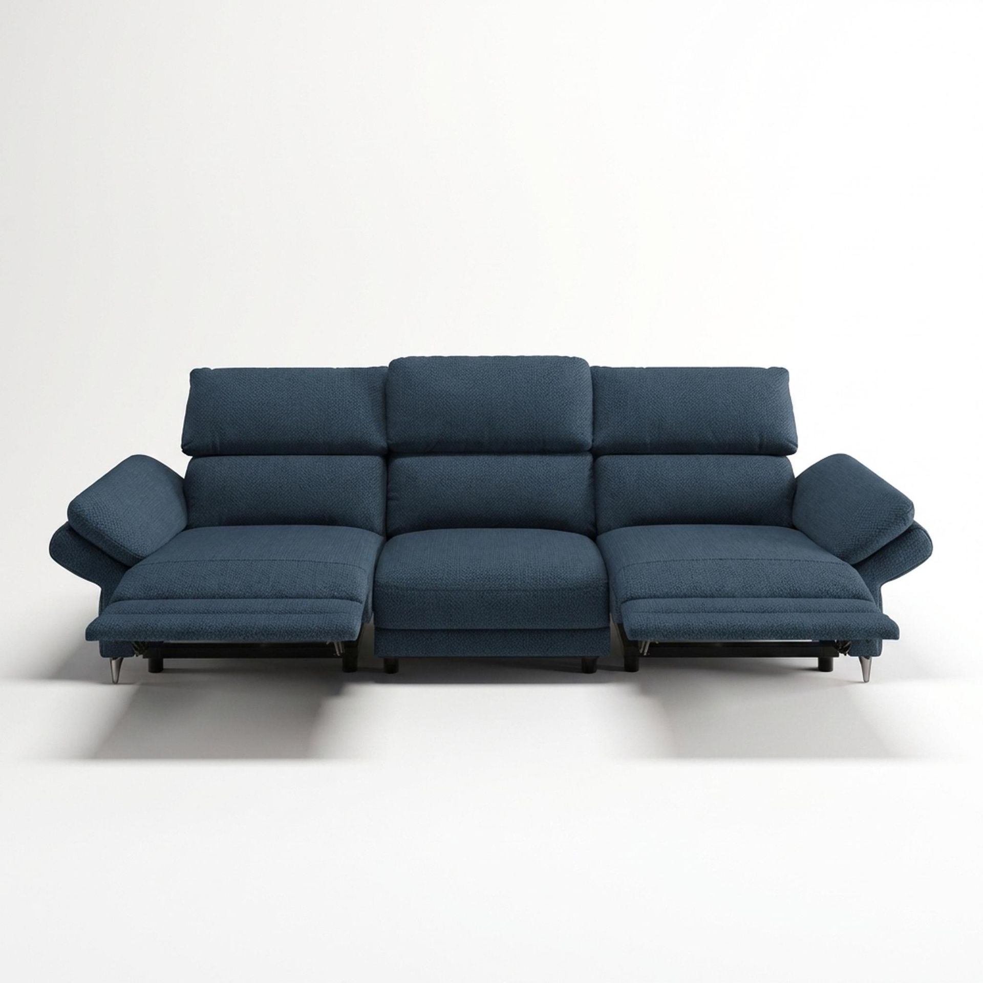 Olympus Relaxed Seat, 3 Seater (2 RR), Royal Ink Elite