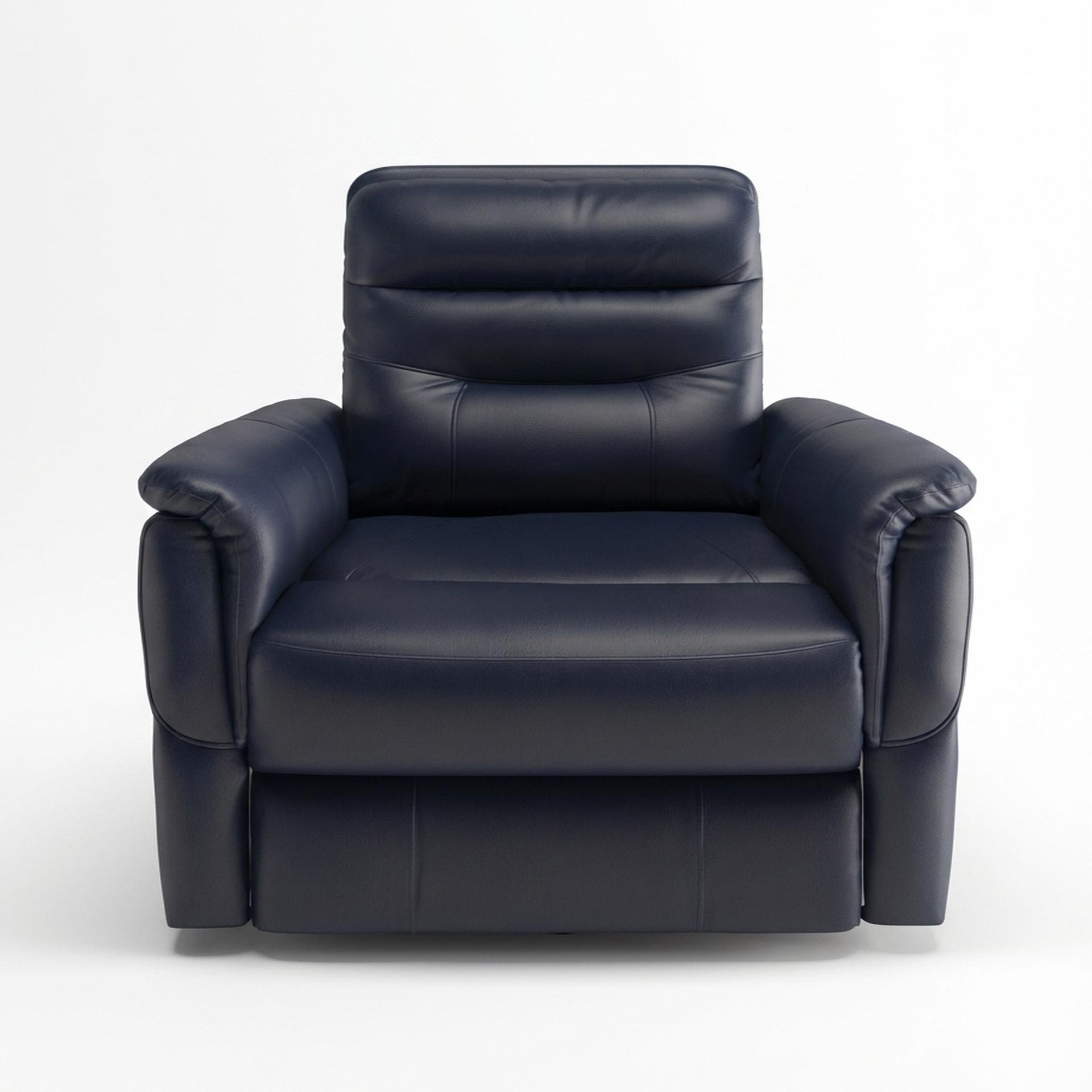 Orion New Recliner, Electric, Arctic Blue Zenith Leather Essential