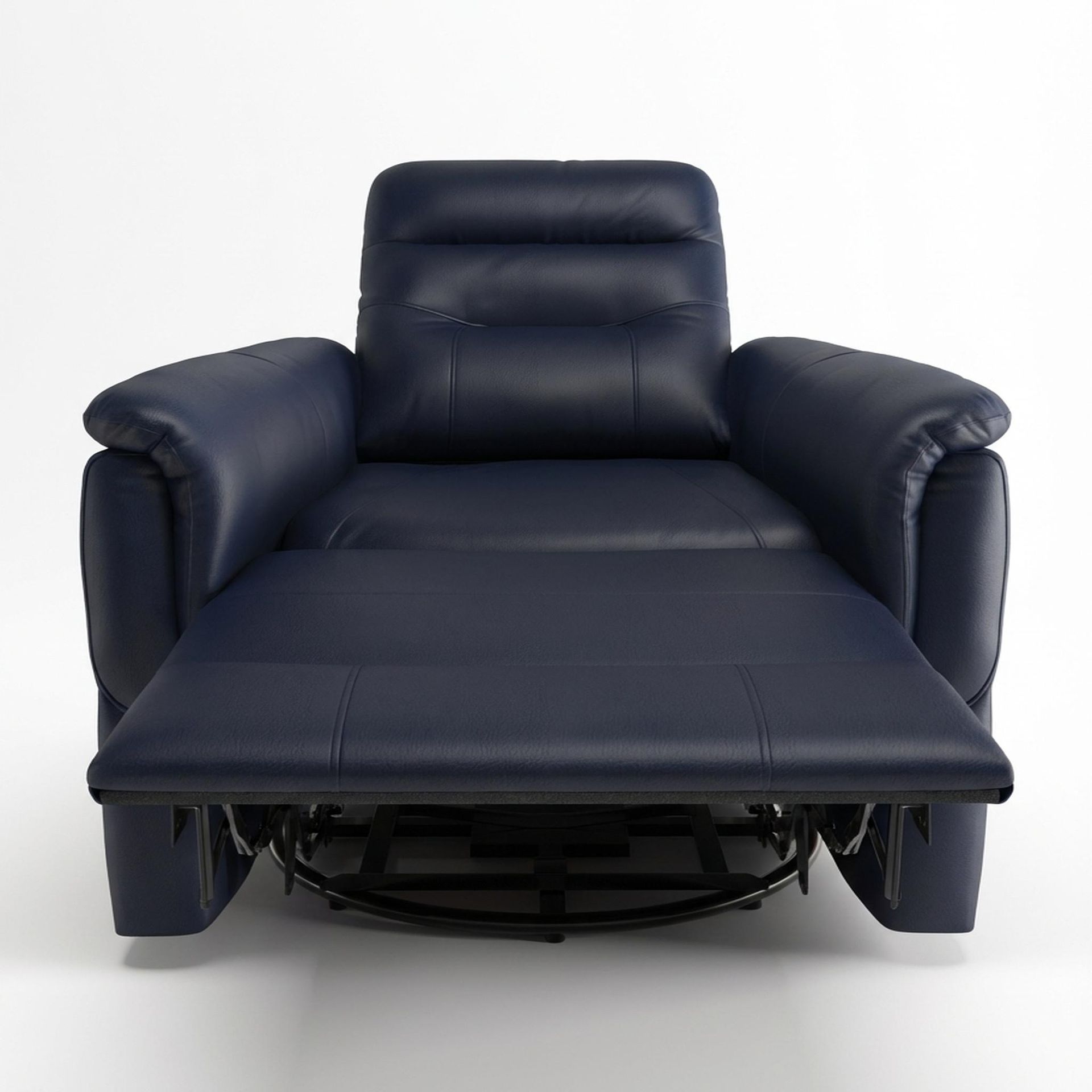 Orion New Recliner, Electric, Arctic Blue Zenith Leather Essential