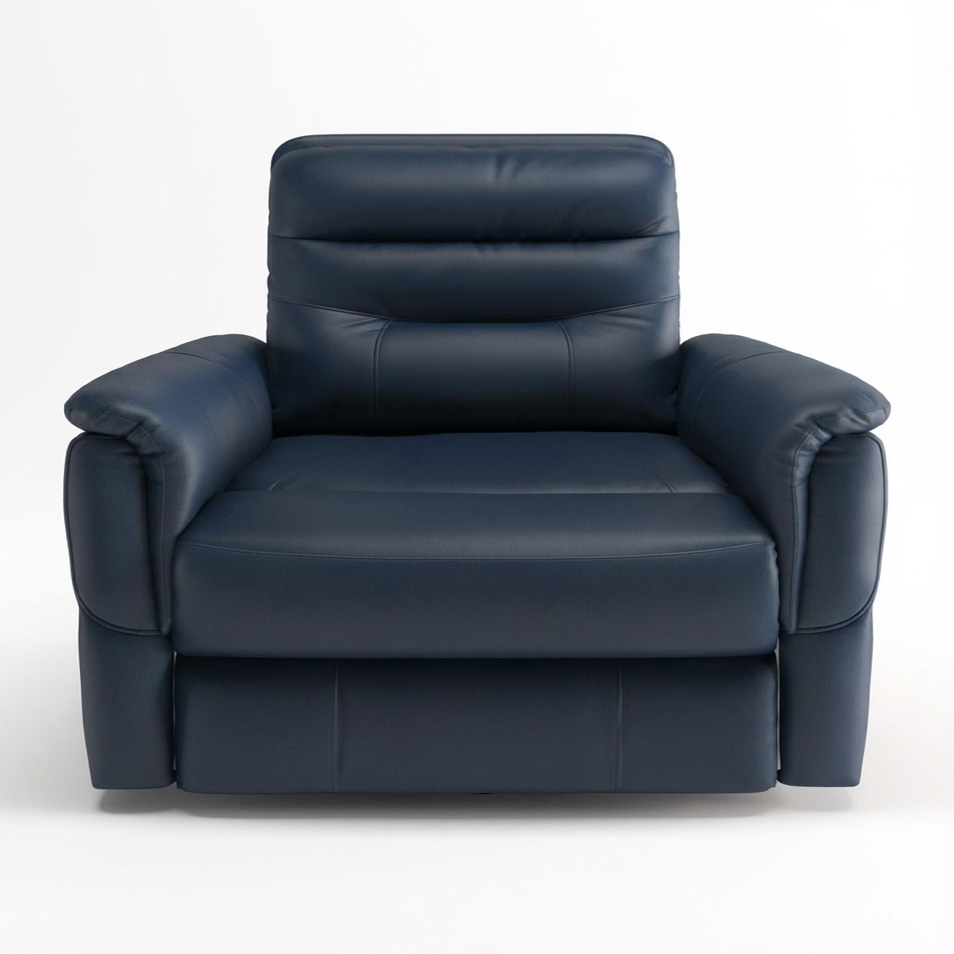 Orion New Recliner, Electric, Cobalt Vegan Leather