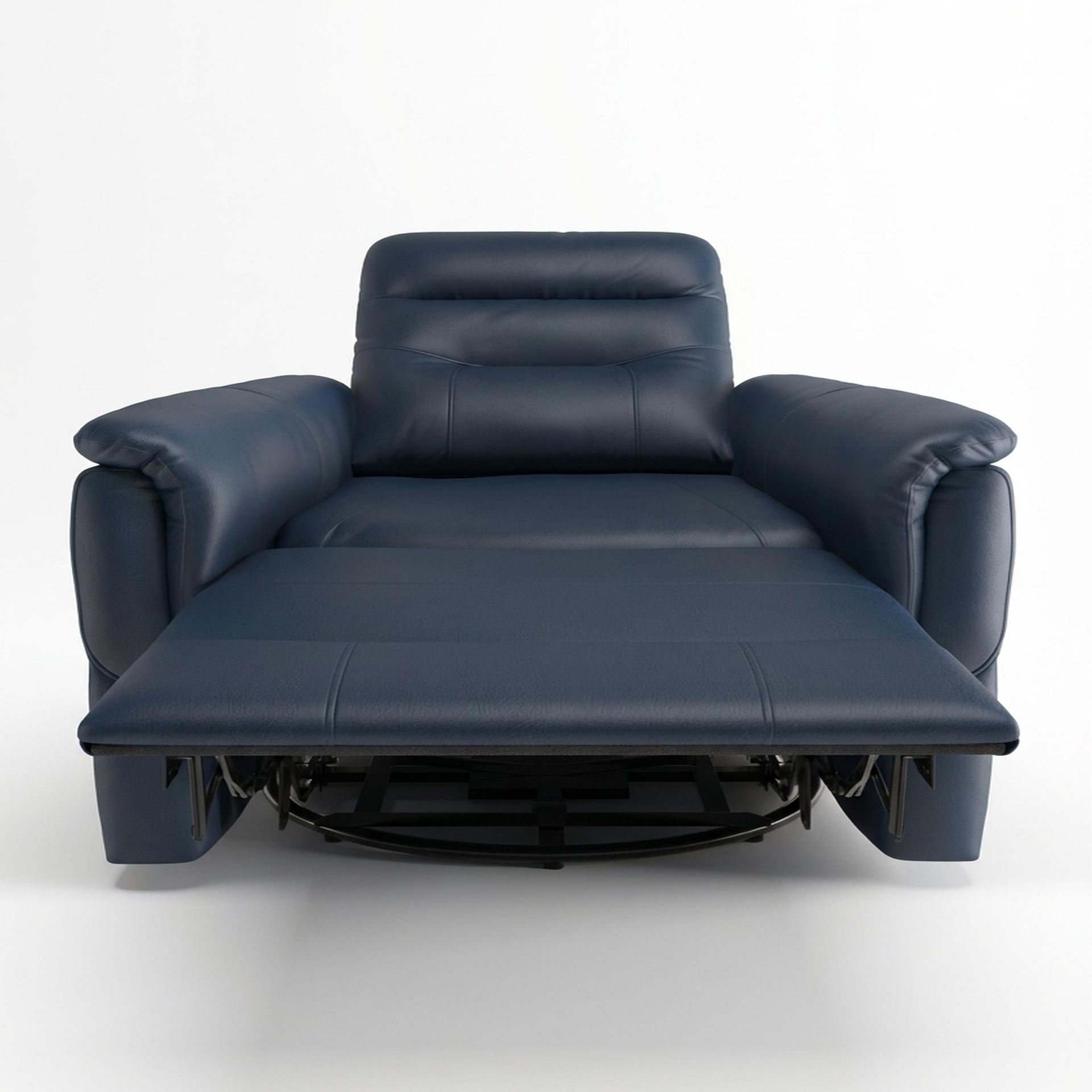 Orion New Recliner, Electric, Cobalt Vegan Leather