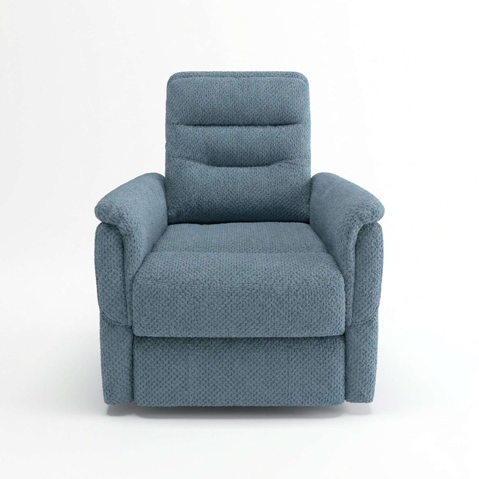 Orion New Recliner, Electric, Steel Mist Elite