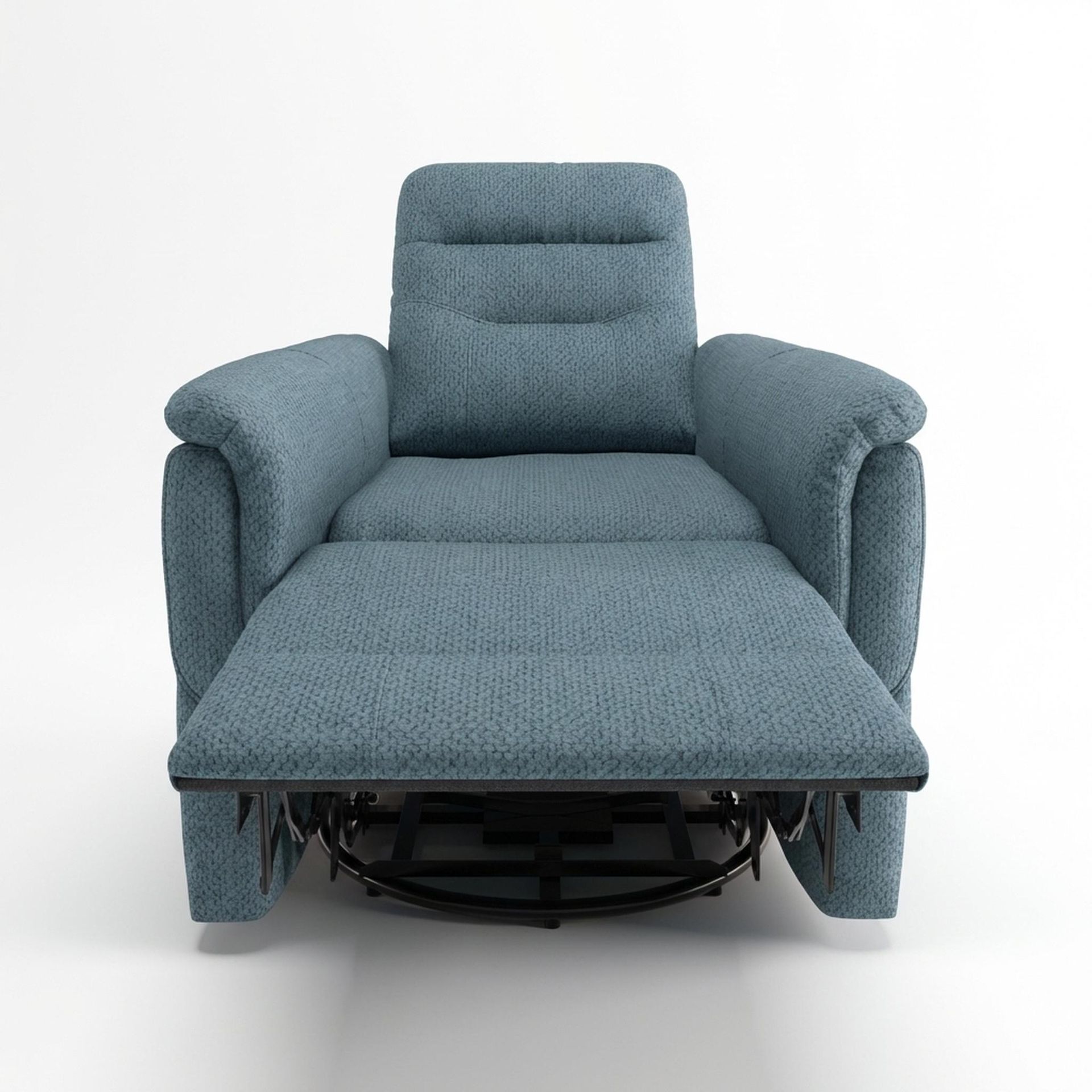 Orion New Recliner, Electric, Steel Mist Elite