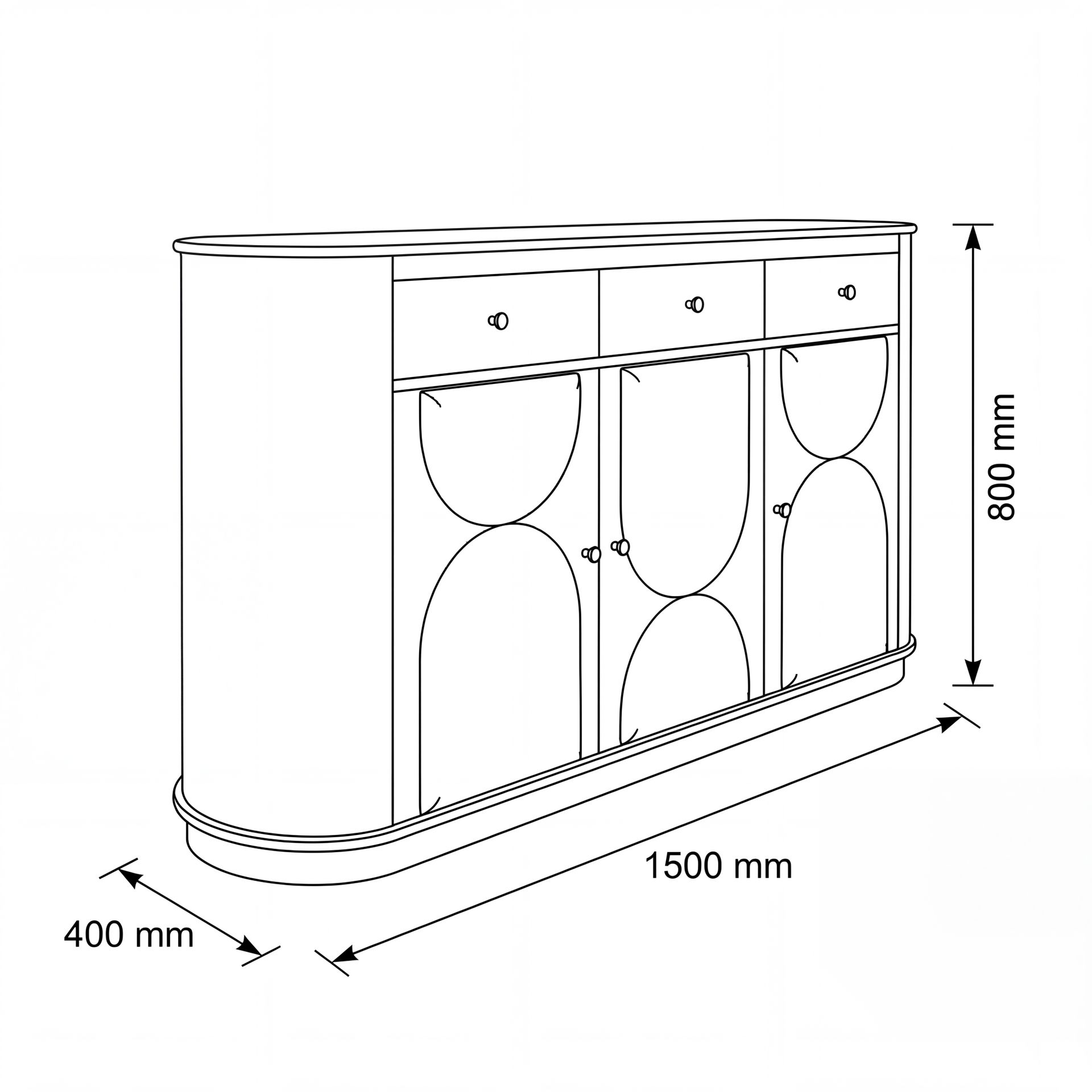 Sayuri Sideboard | Natural