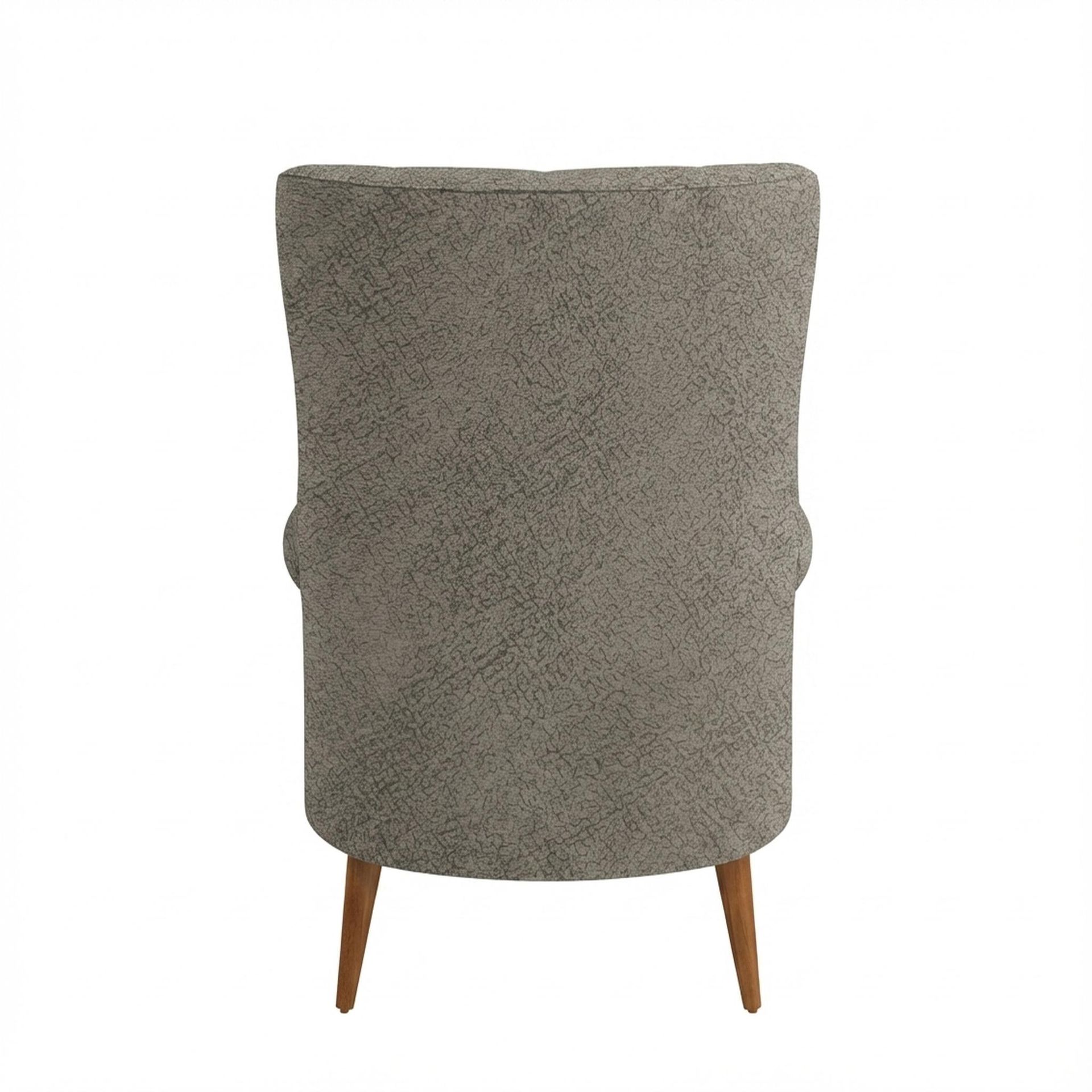 Willow Accent Chair, Warm Cedar Legs Essential Biscuit Upholstery
