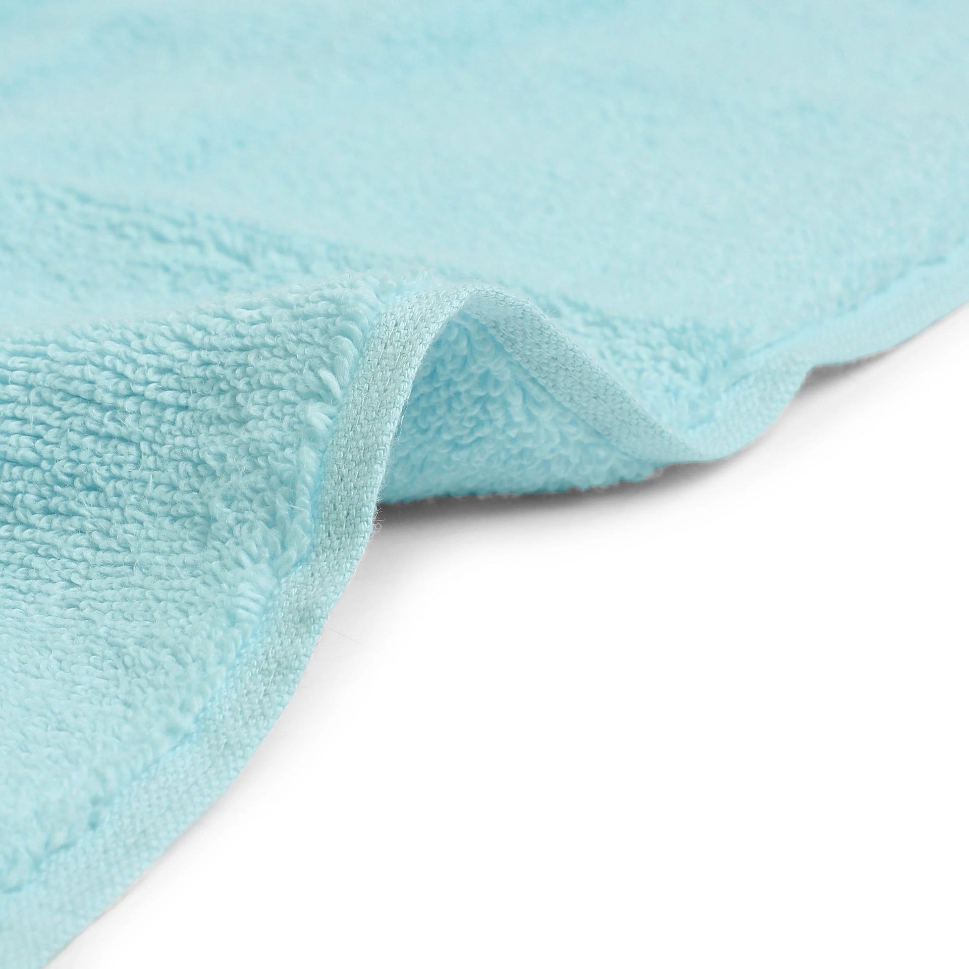 Solid Dyed 550 GSM 100% Cotton Dream Blue Hand Towel | Pelushe