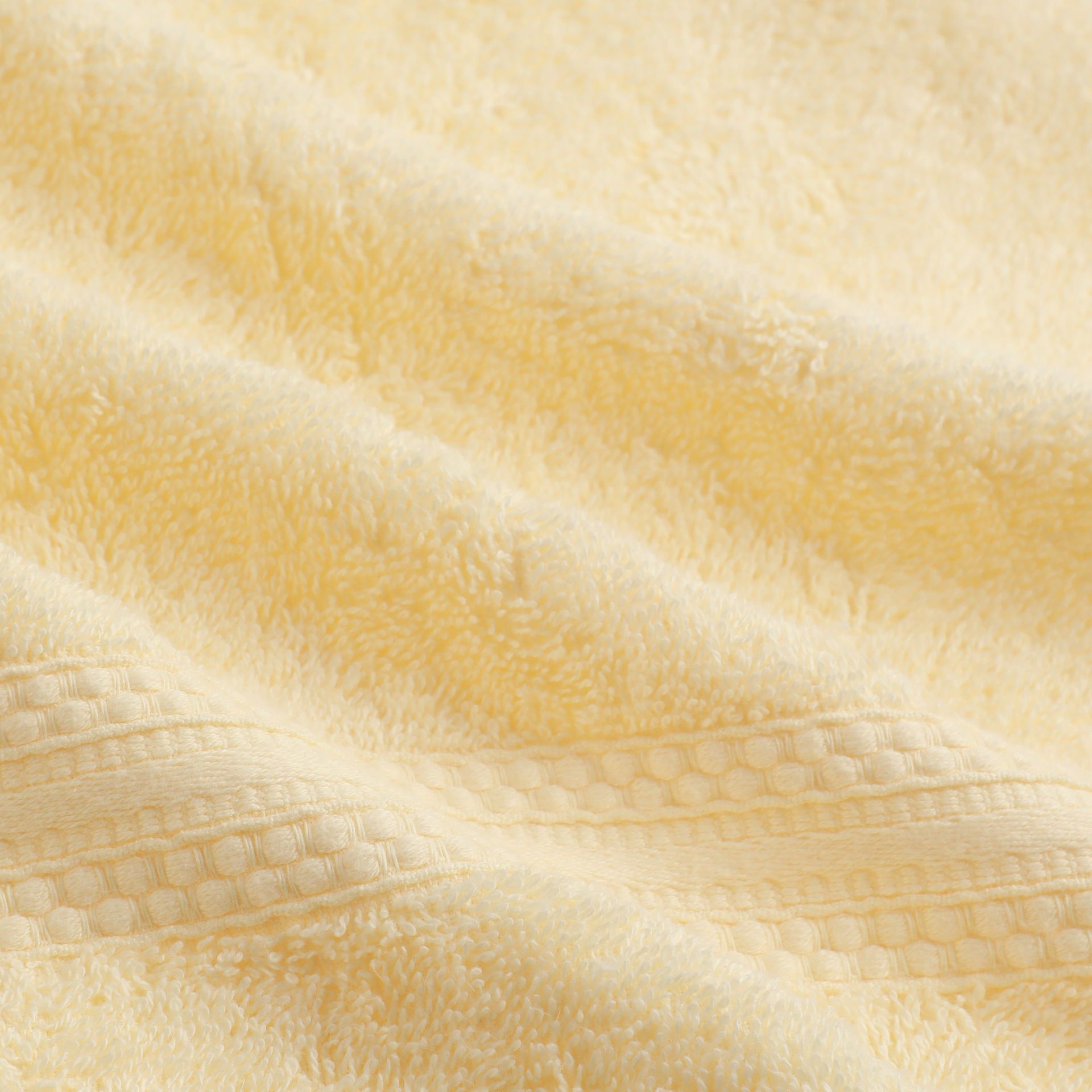 Solid Dyed 475 GSM 100% Cotton Buttercream Face Towel | Paleto