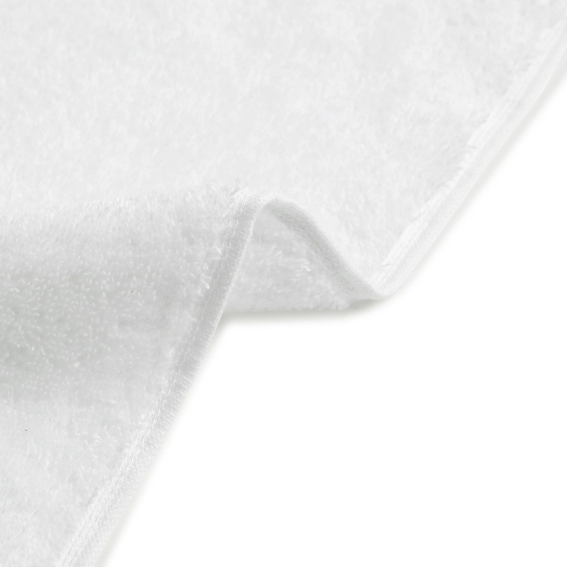 Solid Dyed 475 GSM 100% Cotton Optical White Hand Towel | Paleto