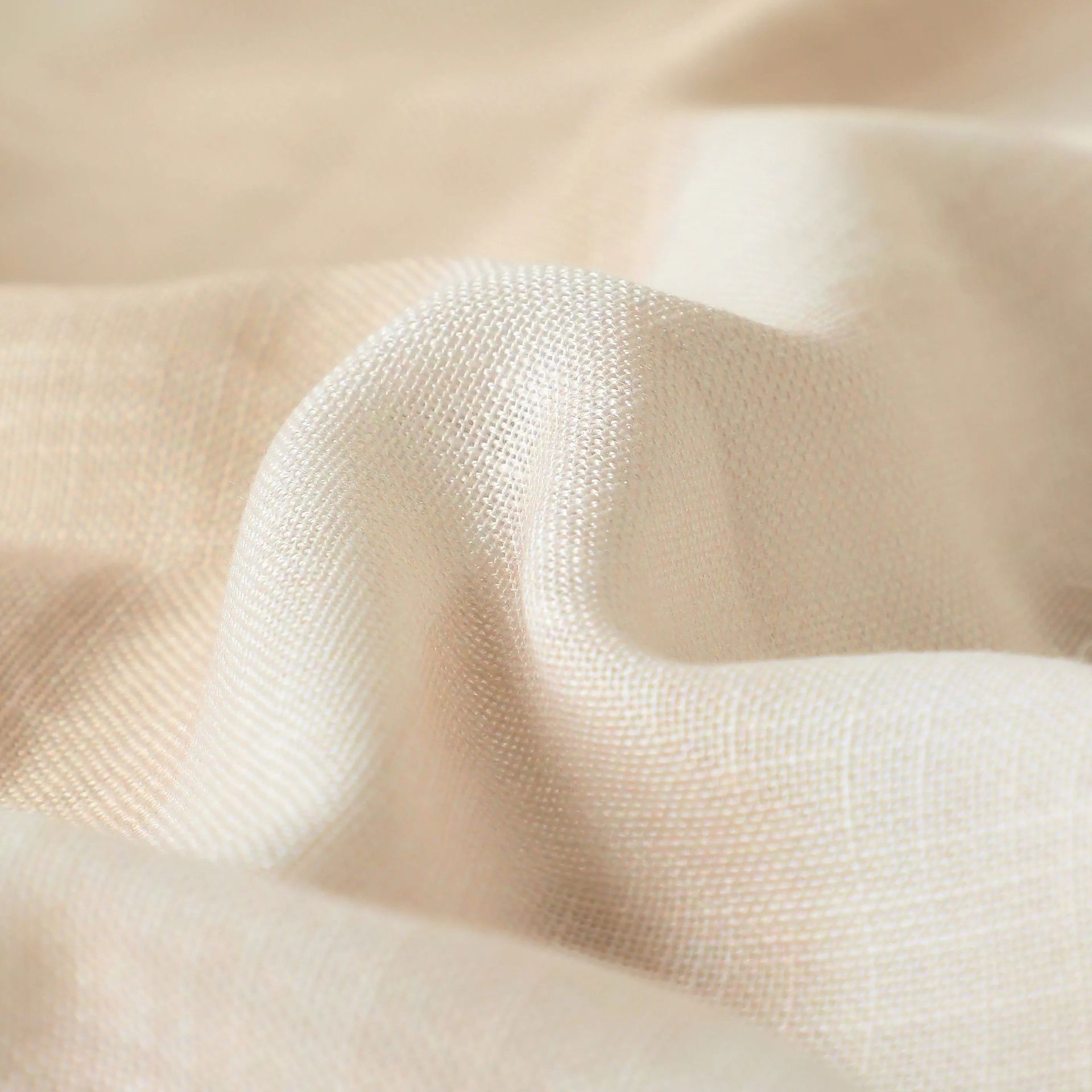 Sheer 100% Polyester Opal Set of 2 Window Curtains | Meriga
