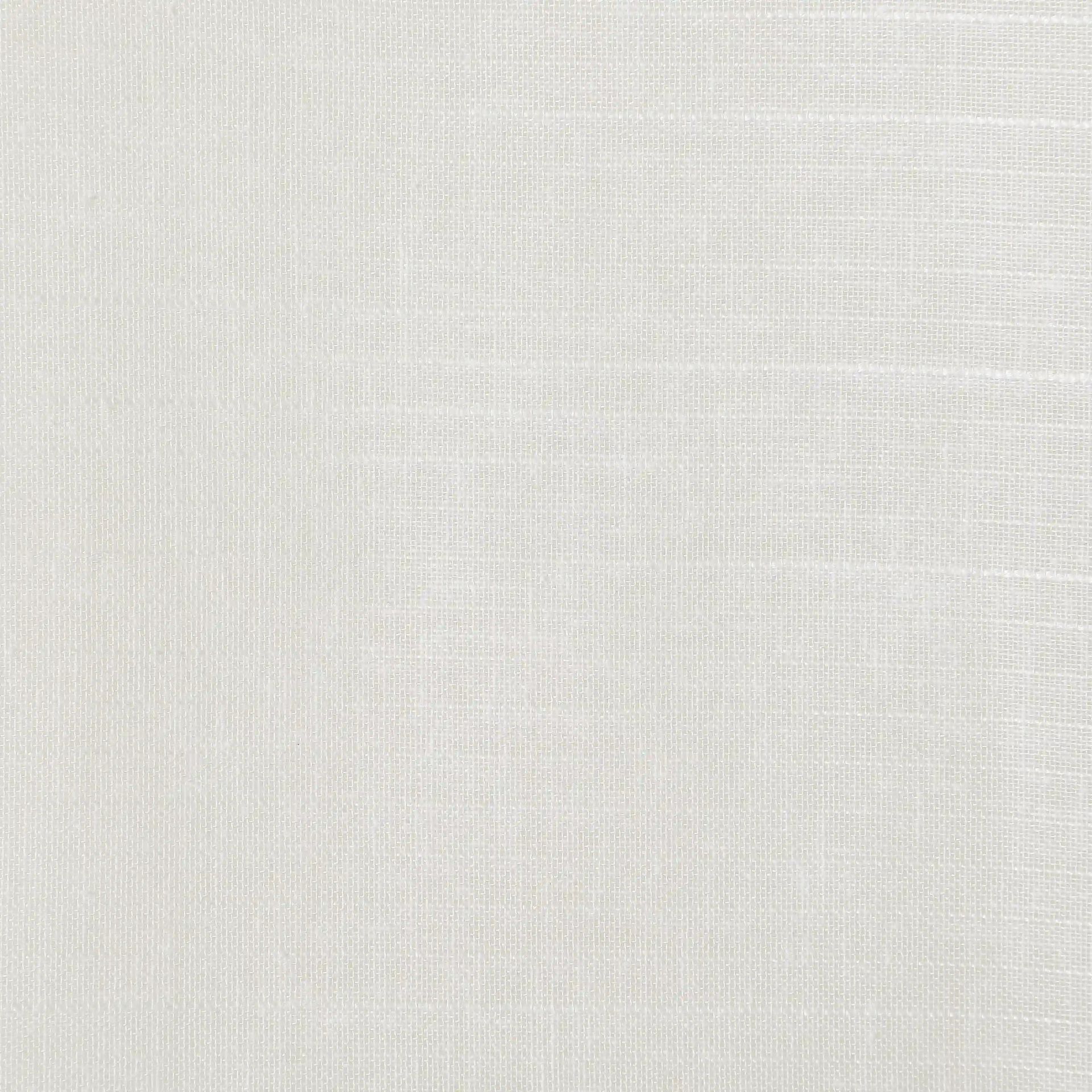 Sheer Polyester Cotton Linen blend Snow Set of 2 Long Door Curtains | Velina