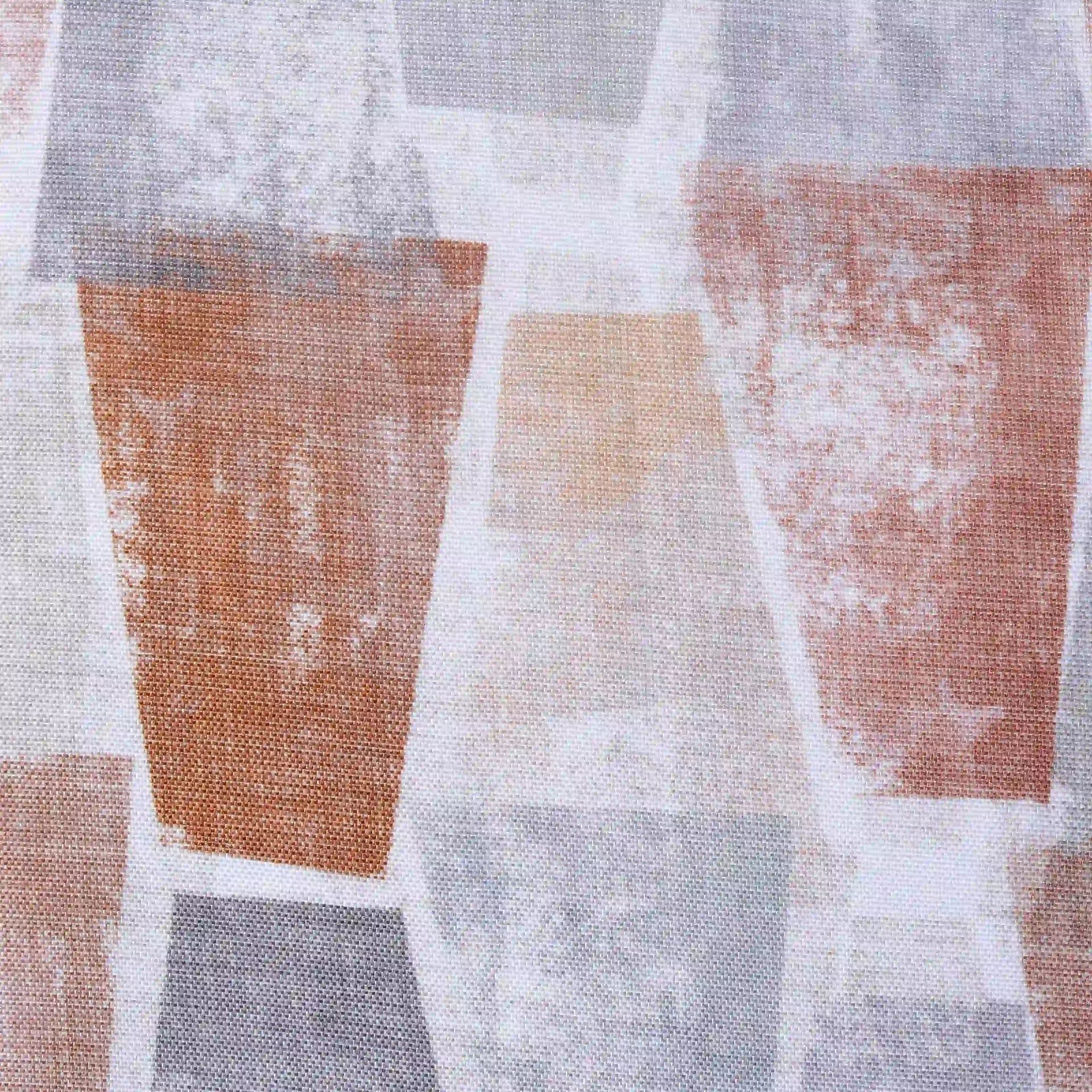 Geometric 100% Polyester Hazel Set of 2 Door Curtains | Chippa Lane