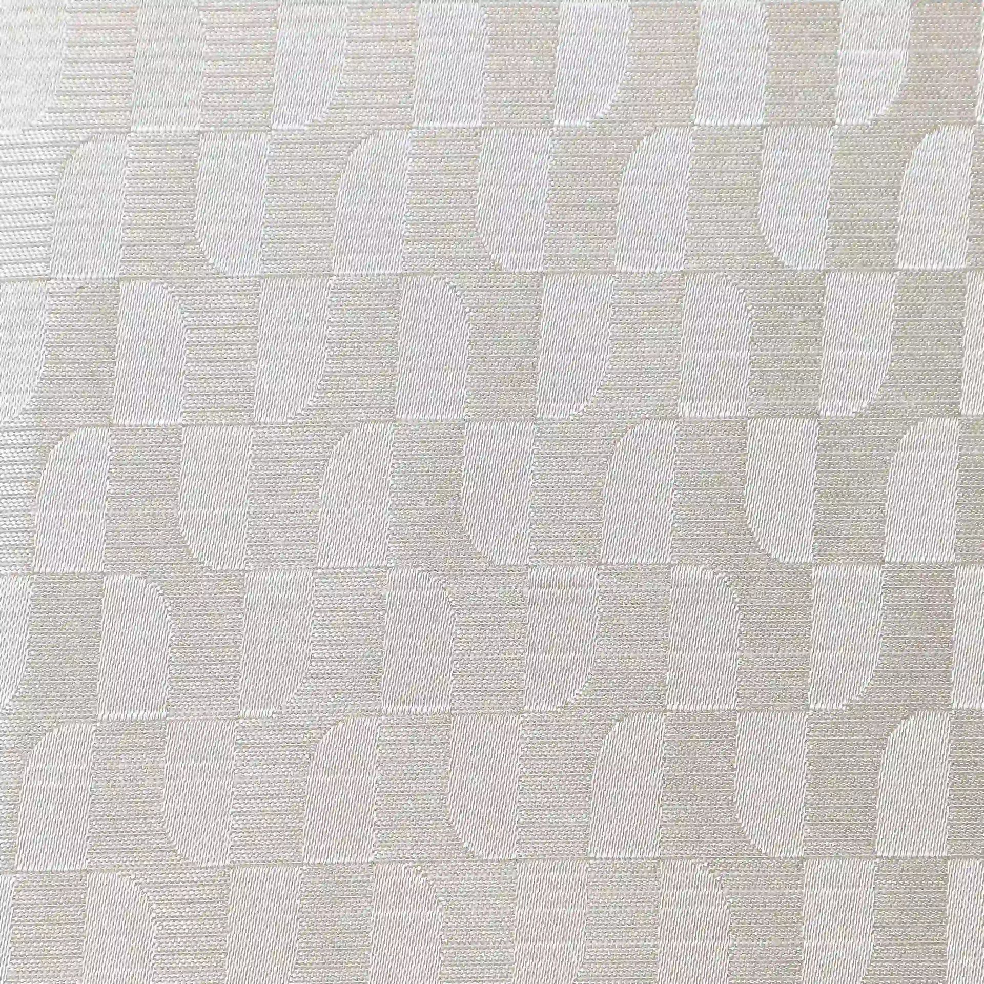 Jacquard Polyester Cotton blend Silver Set of 2 Long Door Curtains | De Jacquard Classic