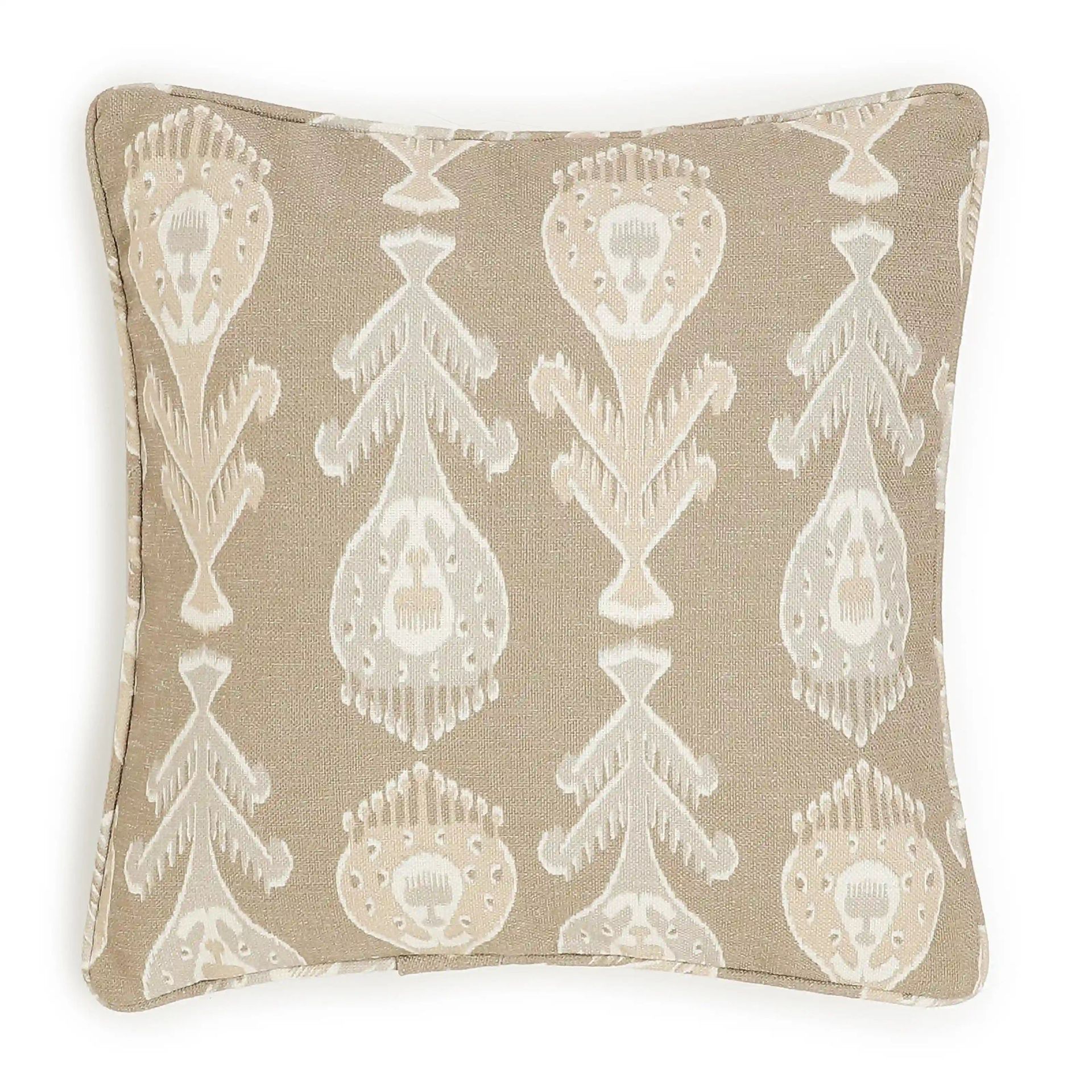 Ethnic Polyester Blend Henna Cushion Cover | Estrella