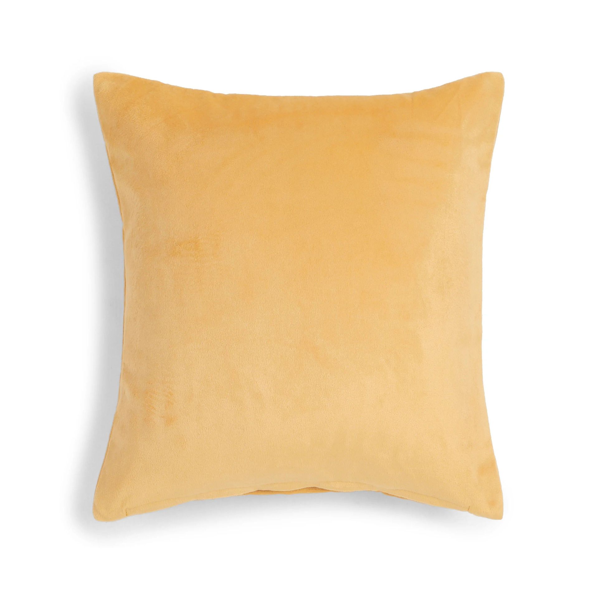 Indian Heritage Velvet Golden Glow Cushion Cover | Espricia