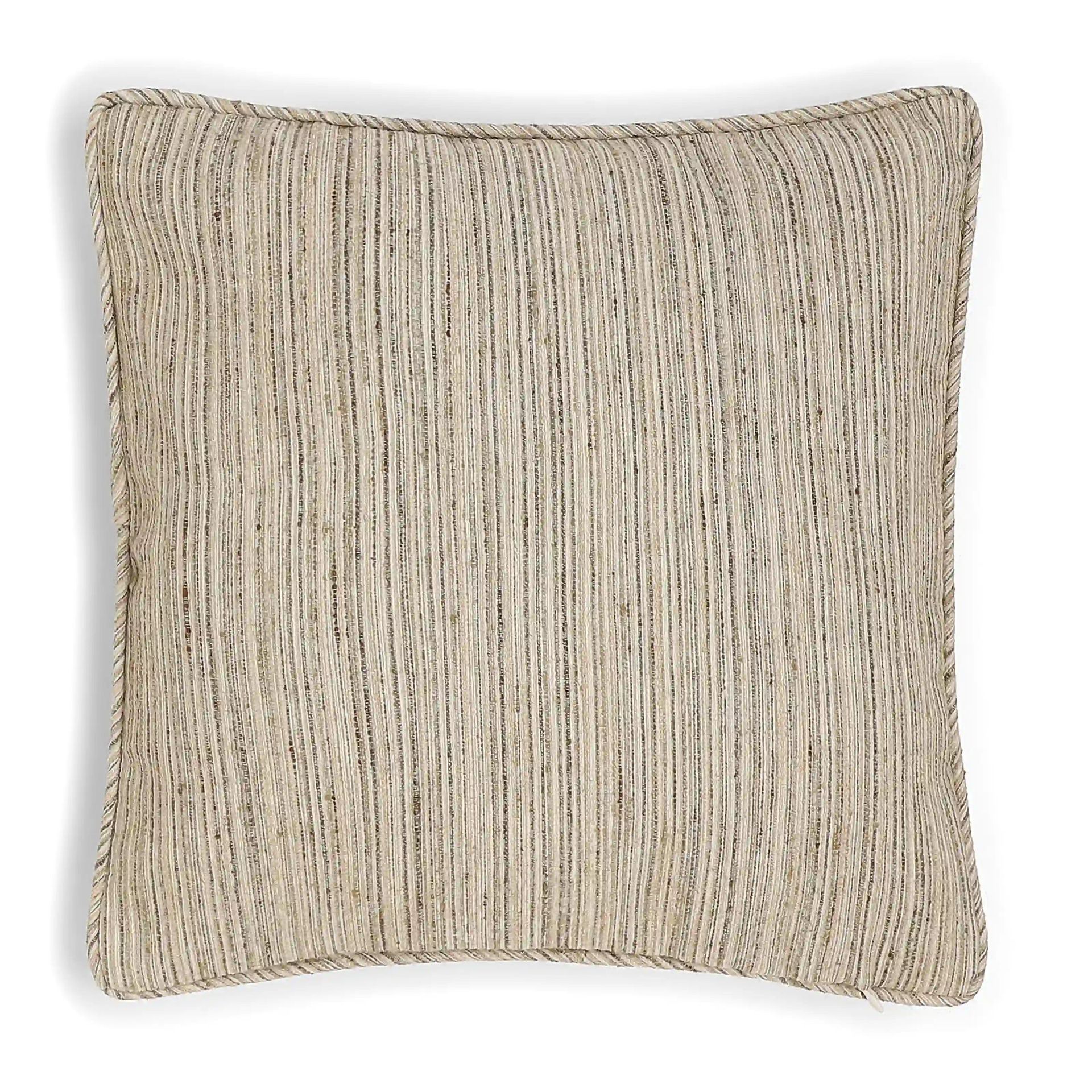 Textured Polyester Blend Soil Cushion Cover | Vissencia