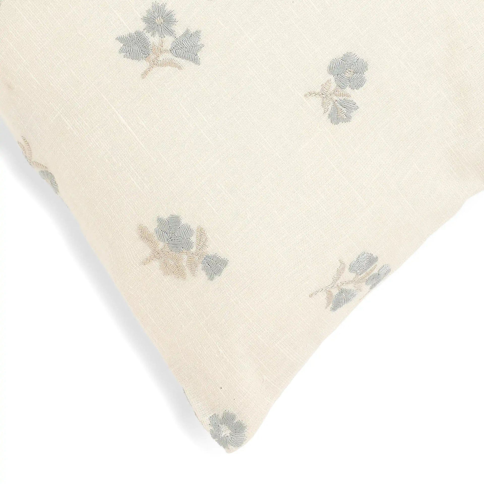Indian Heritage Polyester Blend Aqua Breeze Cushion Cover | Vissencia