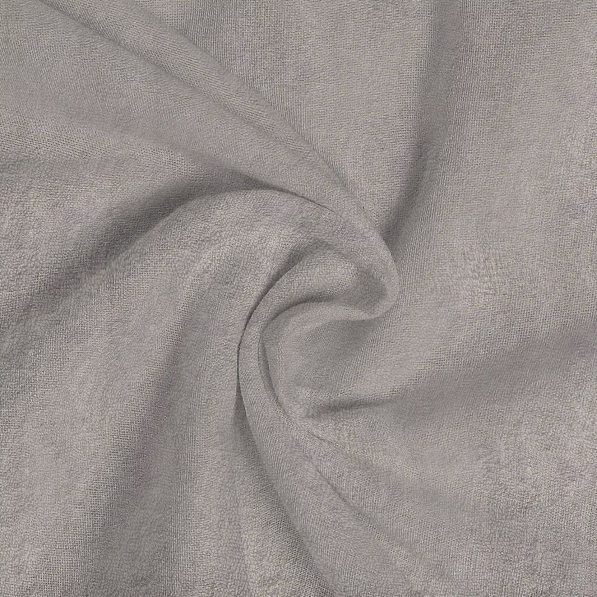 Solid Dyed TC Cotton Terry Grey Mattress Protector | Pure Canopy