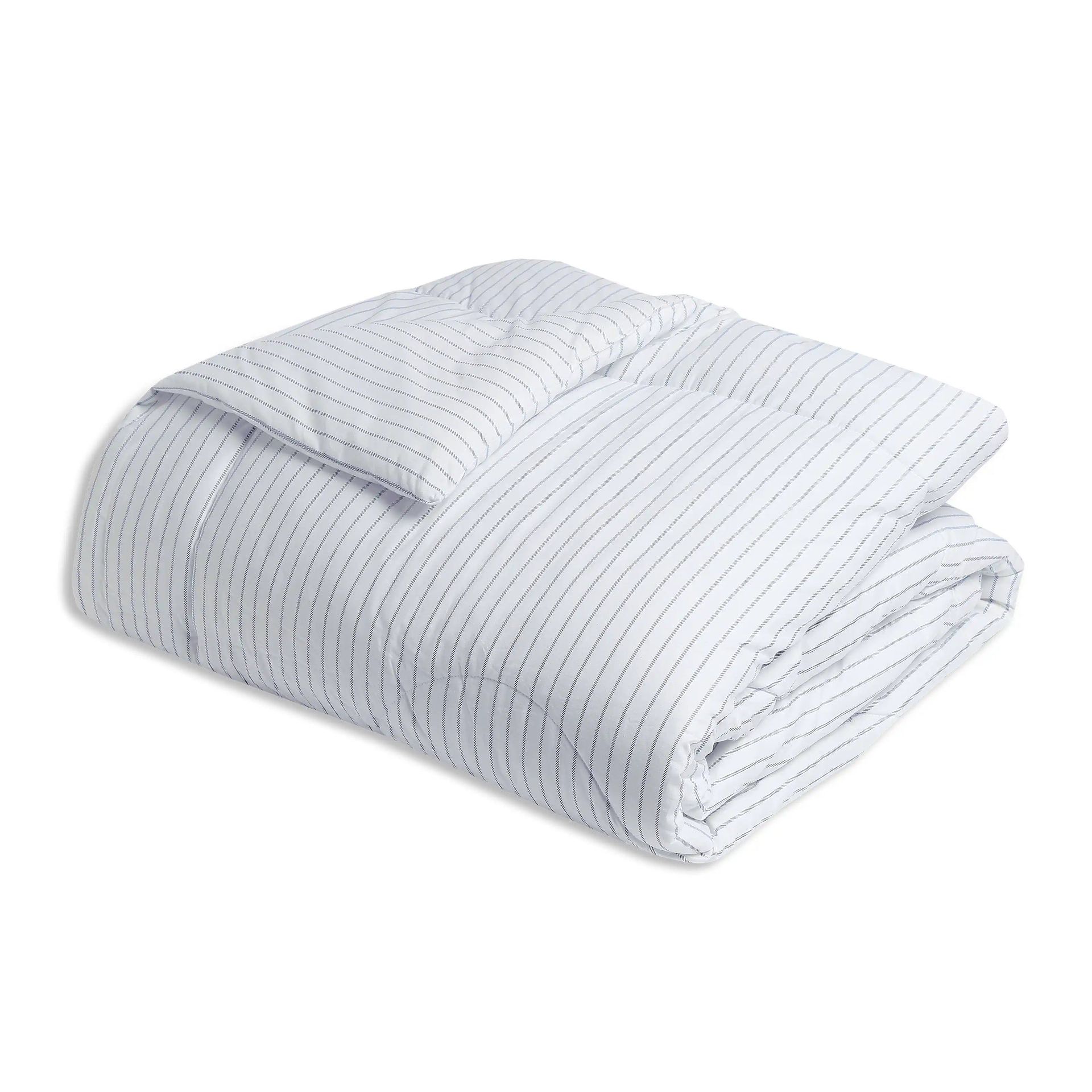 Geometric 240 GSM 100% Cotton Blue Double Comforter | Bloomshire Classic