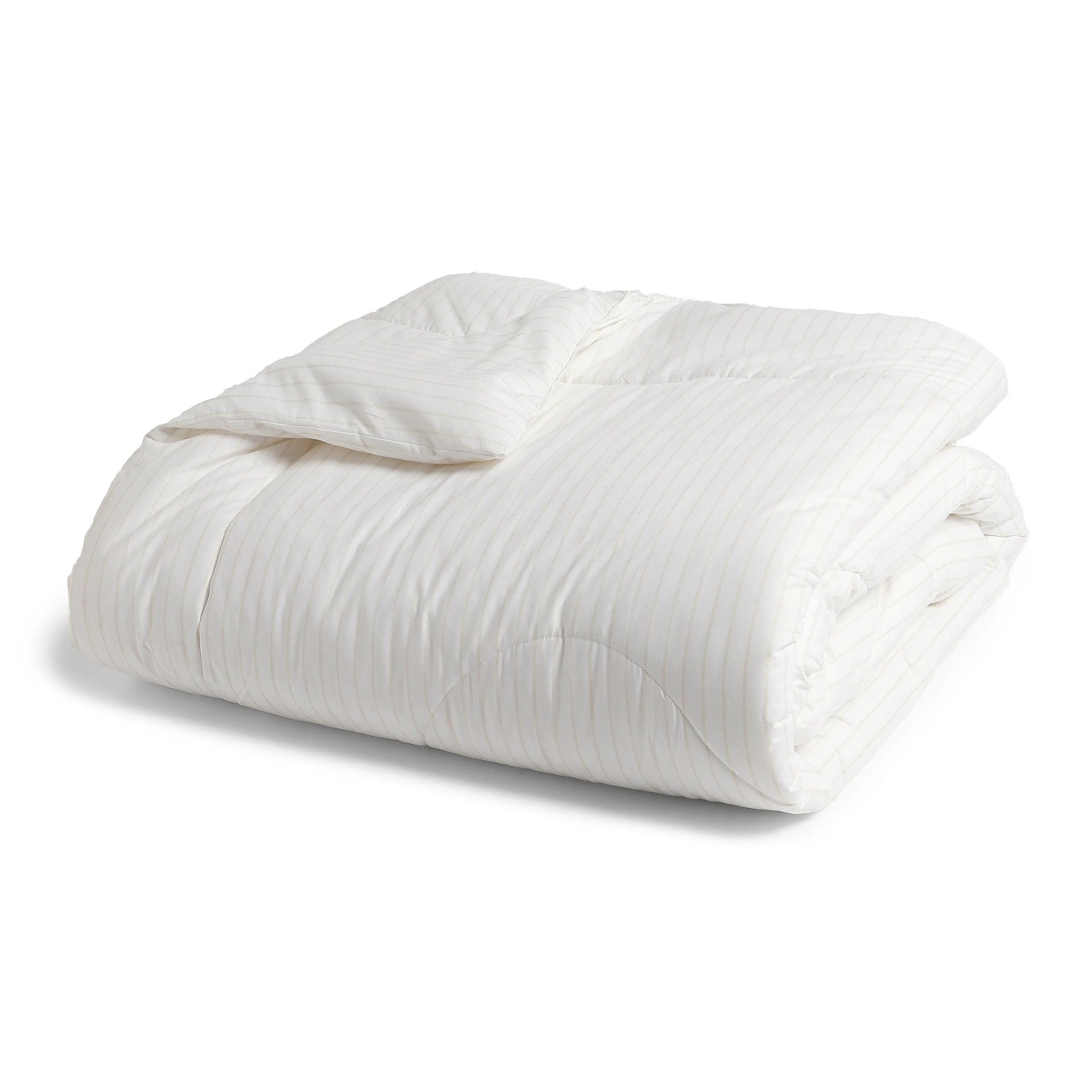 Geometric 240 GSM 100% Cotton Beige Double Comforter | Bloomshire Classic