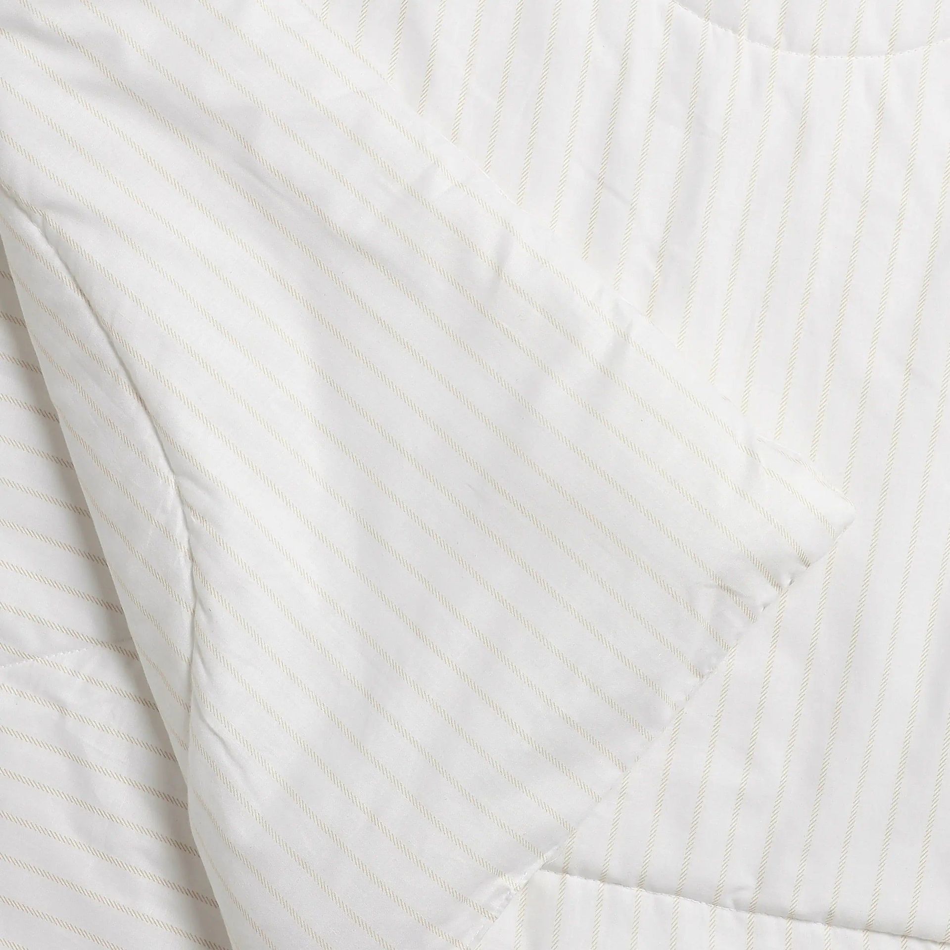 Geometric 120 GSM 100% Cotton Beige Double Comforter | Bloomshire Classic