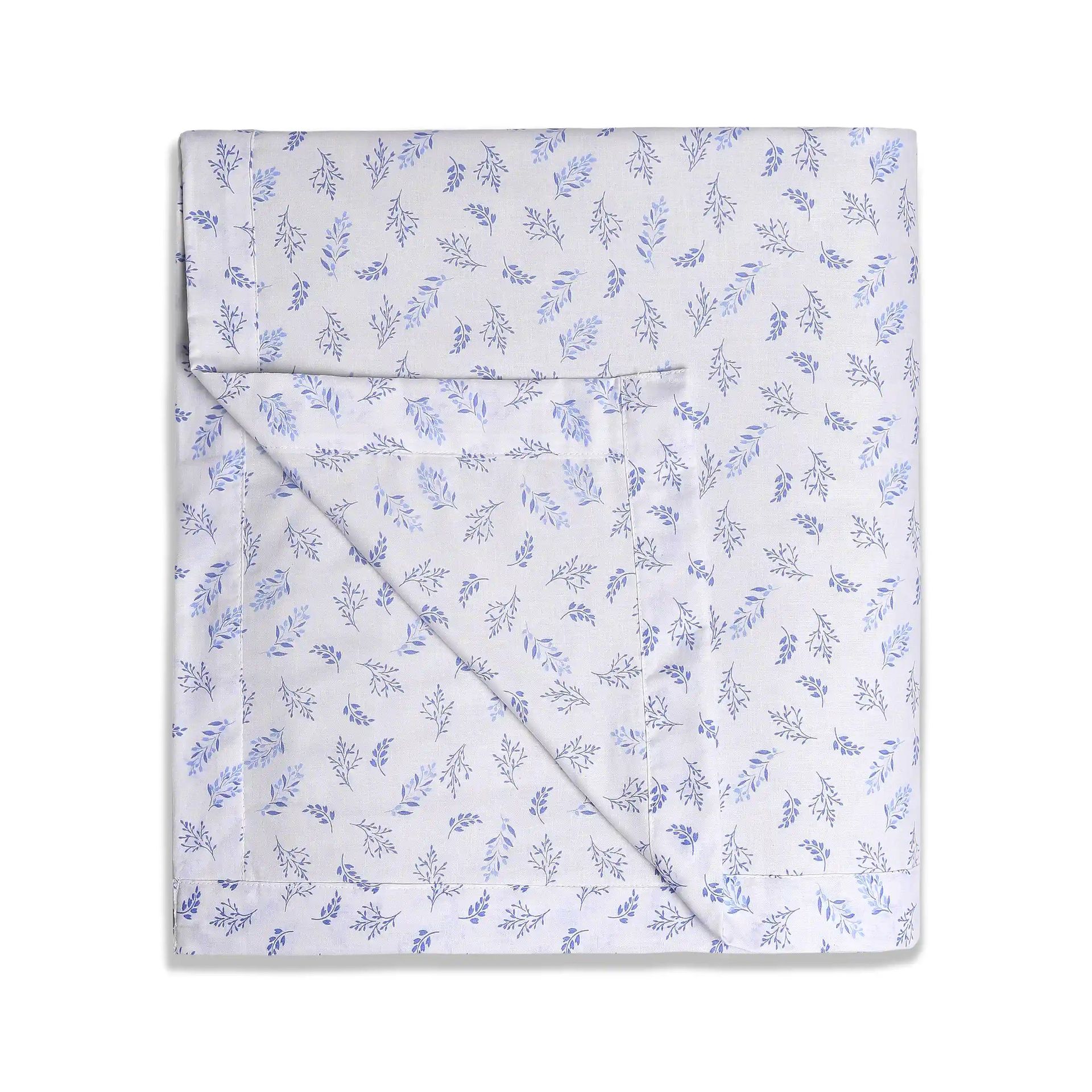 Floral 144 TC 100% Cotton Purple Single Dohar | Bloomshire Classic