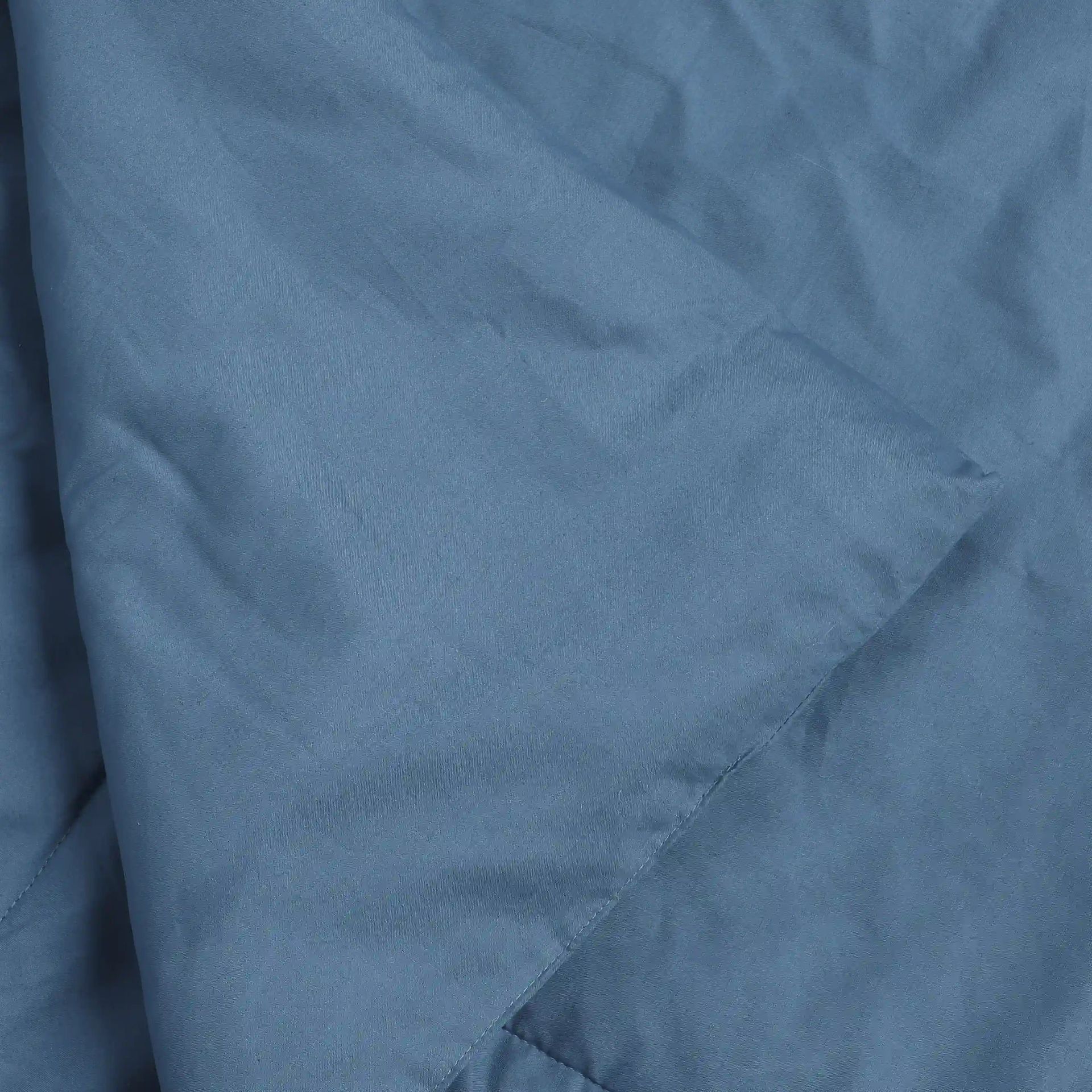 Solid Dyed 120 GSM Cotton Mineral Single Comforter | Paleto