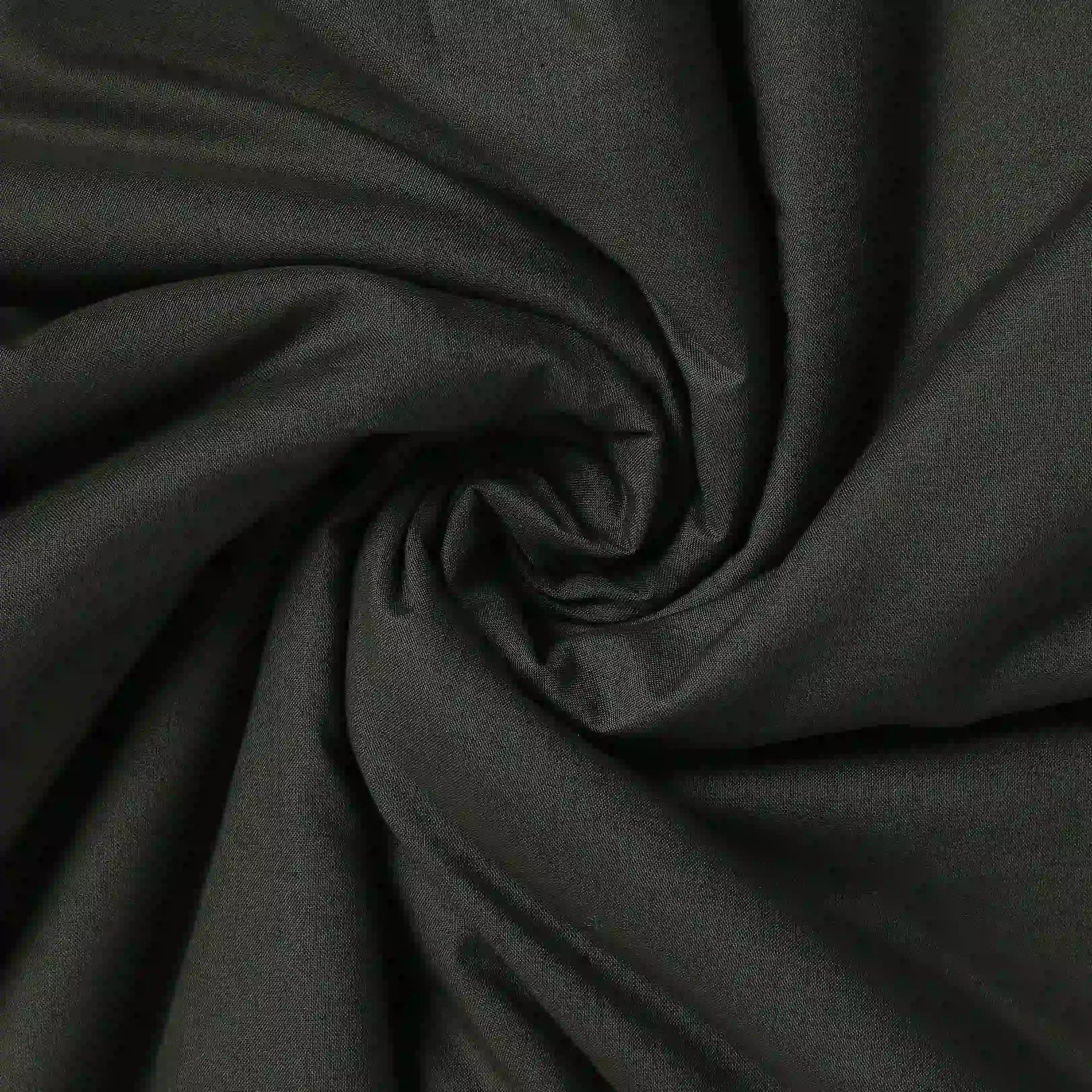 Solid Dyed 144 GSM 100% Cotton Dark Grey Single Dohar | Paleto