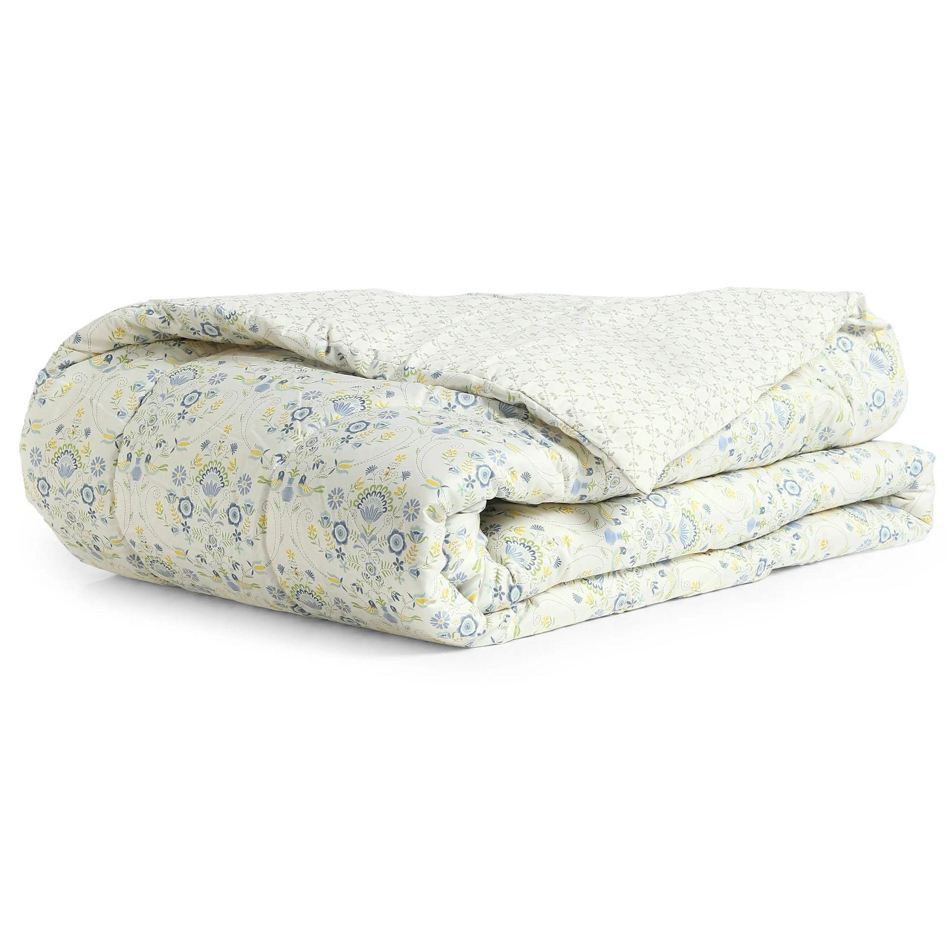 Ethnic 120 GSM 100% Cotton Multicolour Double Comforter | Fergana