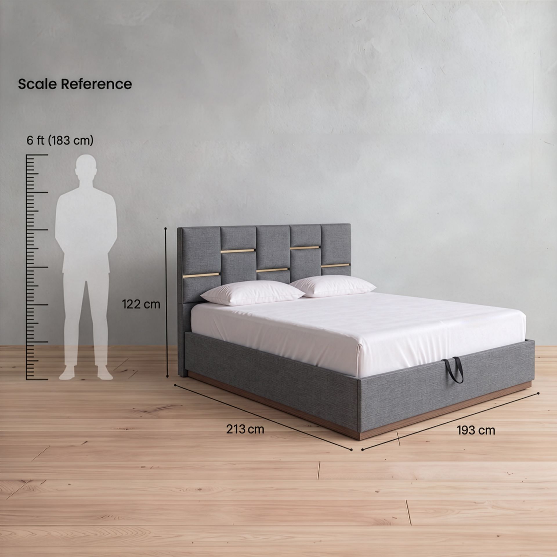 Accent Berlin Upholstered Bed