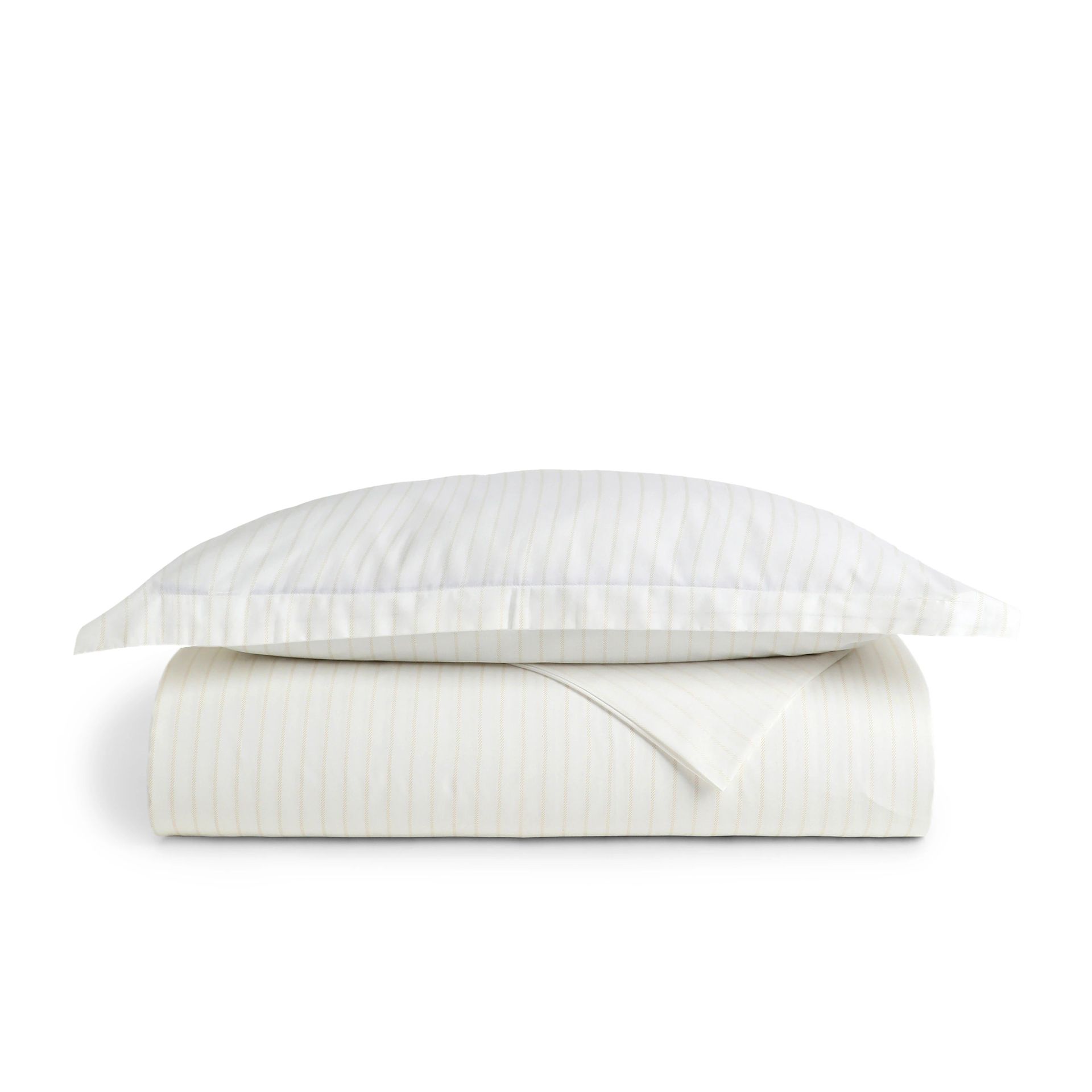 Geometric 144 TC 100% Cotton Beige Single Bedsheet Set | Bloomshire Classic