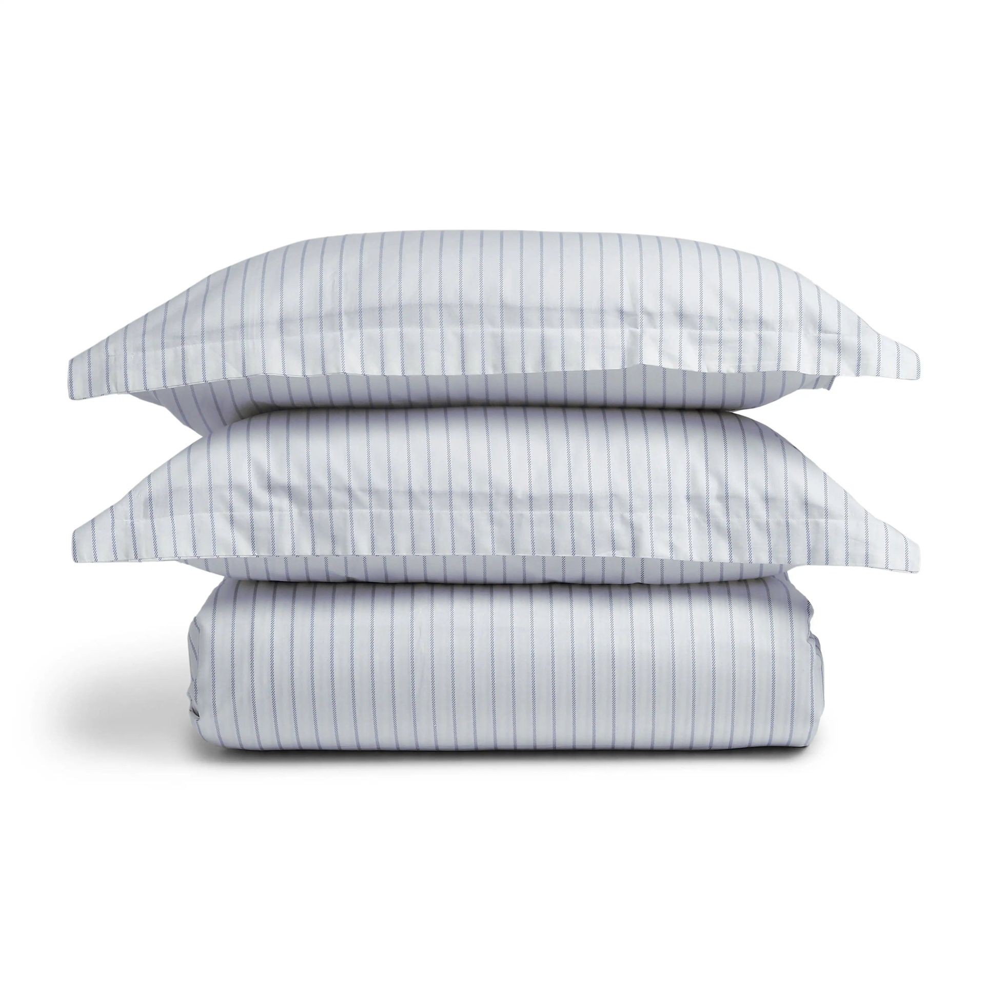 Geometric 144 TC 100% Cotton Blue Double Bedsheet Set | Bloomshire Classic