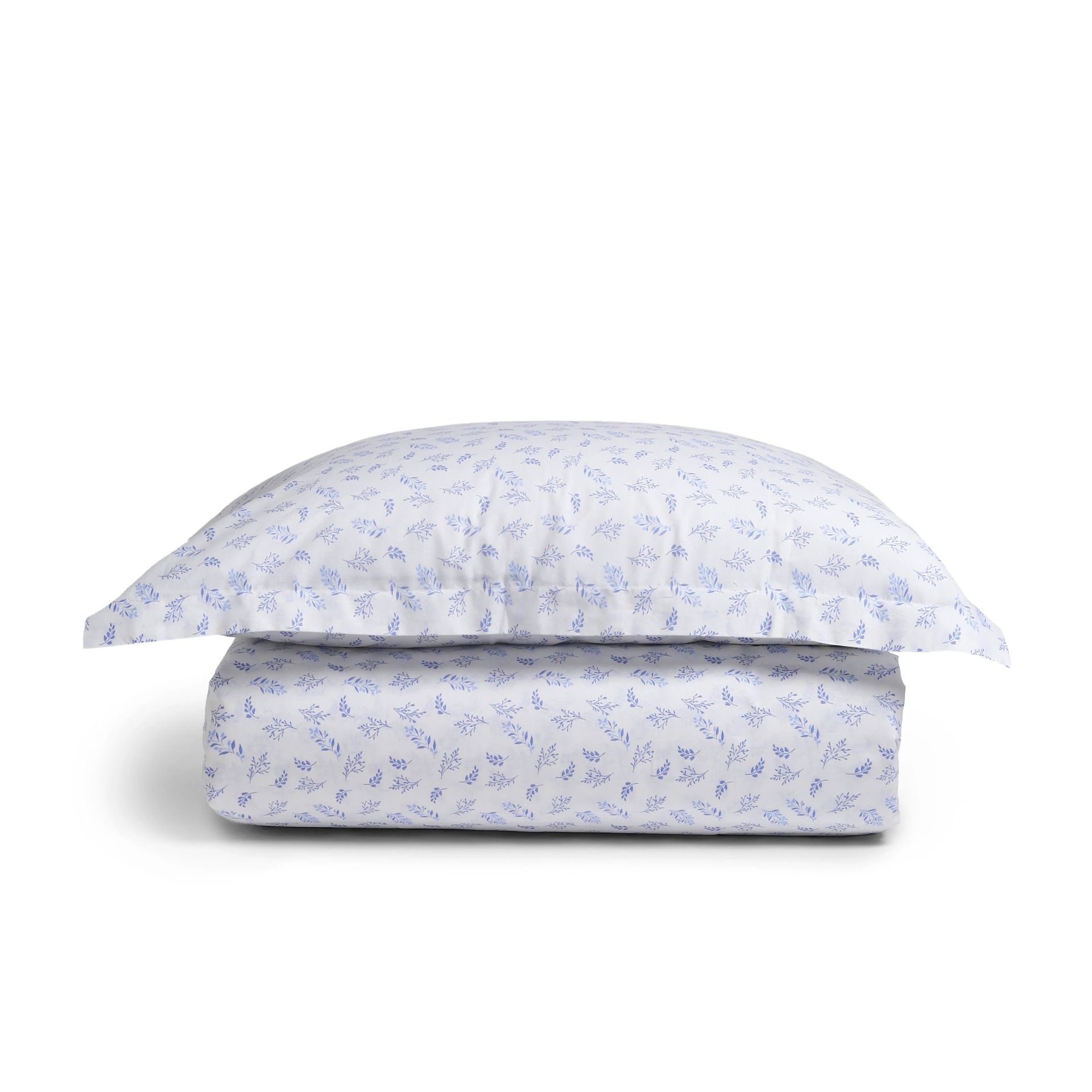 Floral 144 TC 100% Cotton Purple Single Bedsheet Set | Bloomshire Classic