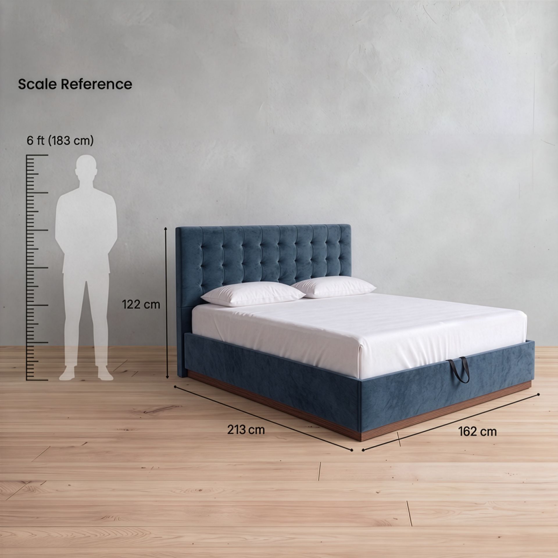 Classic Tufted Madrid Upholstered Bed