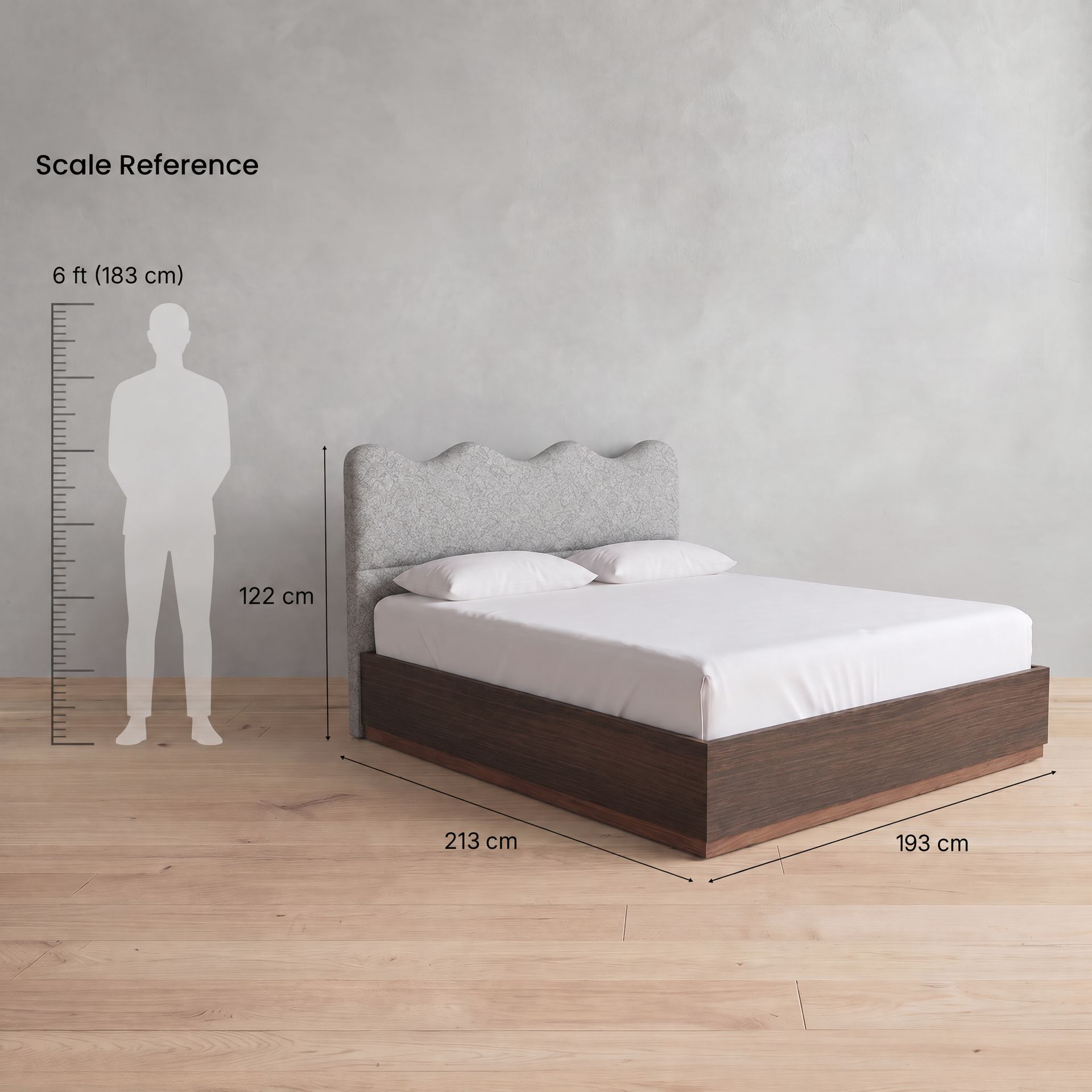 Curved Lisbon Bed