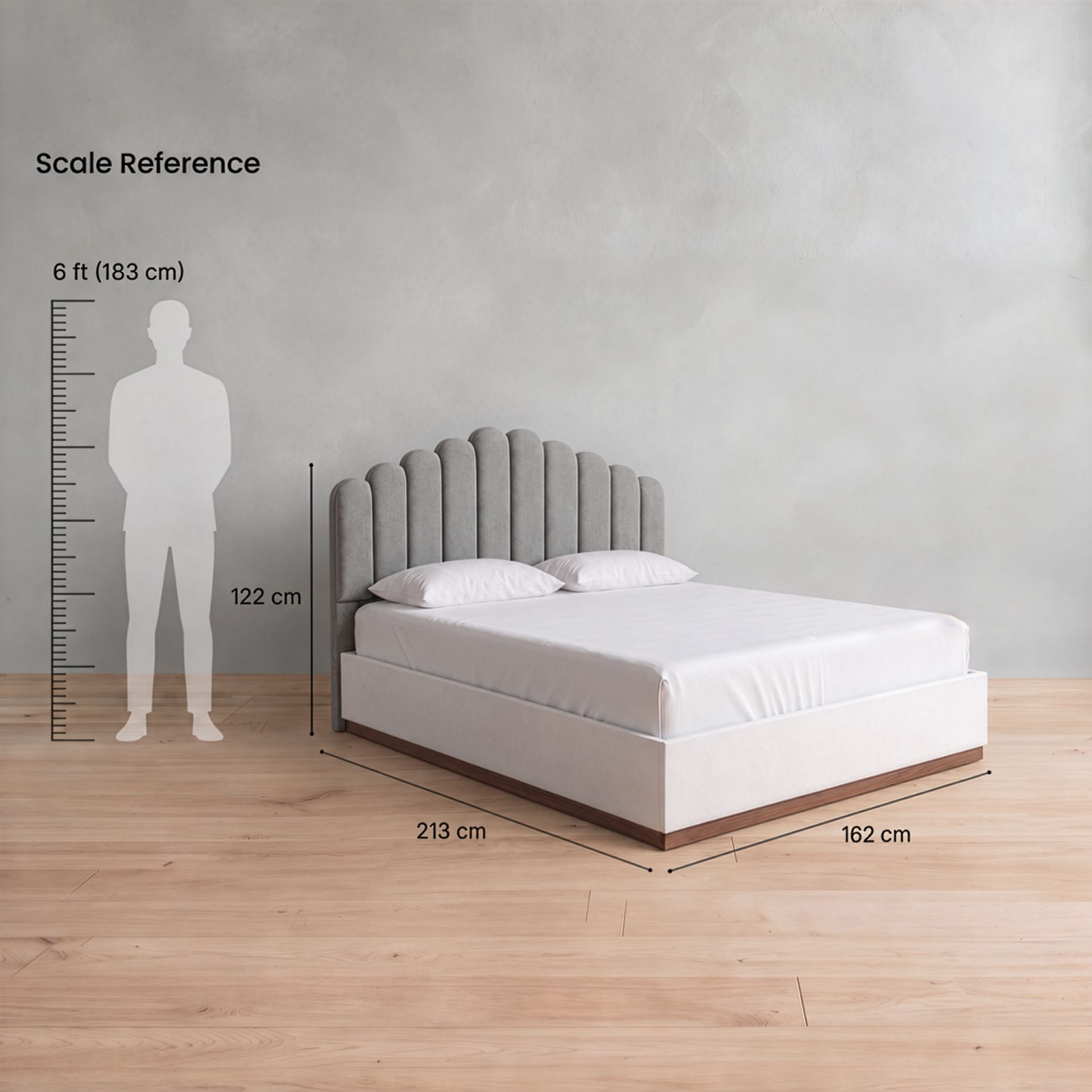 Curved Paris Bed