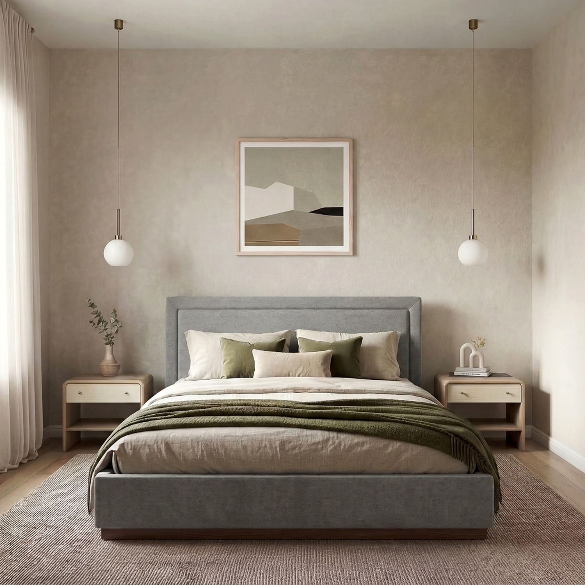Groove Los Angeles Upholstered Bed