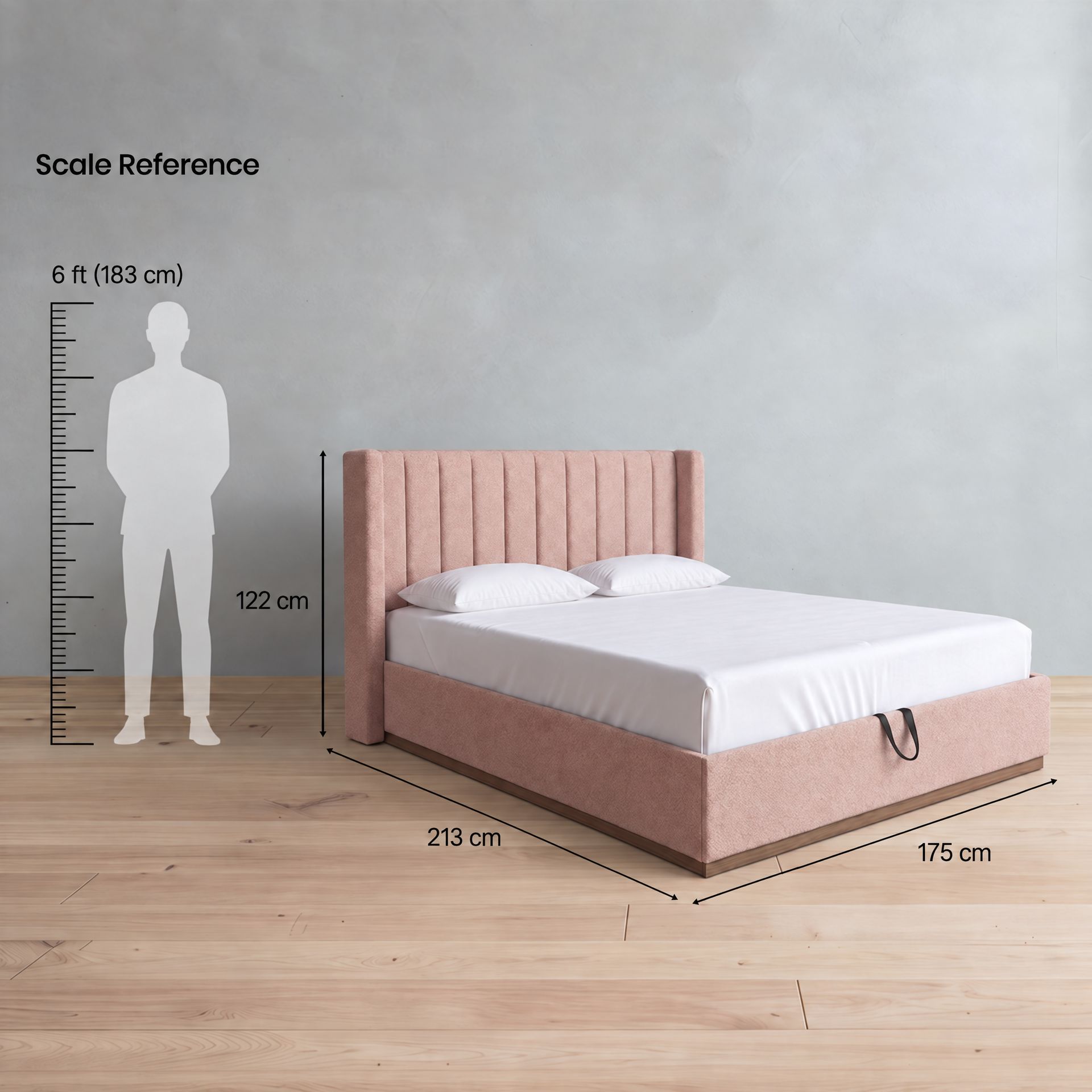 Groove San Francisco Upholstered Bed