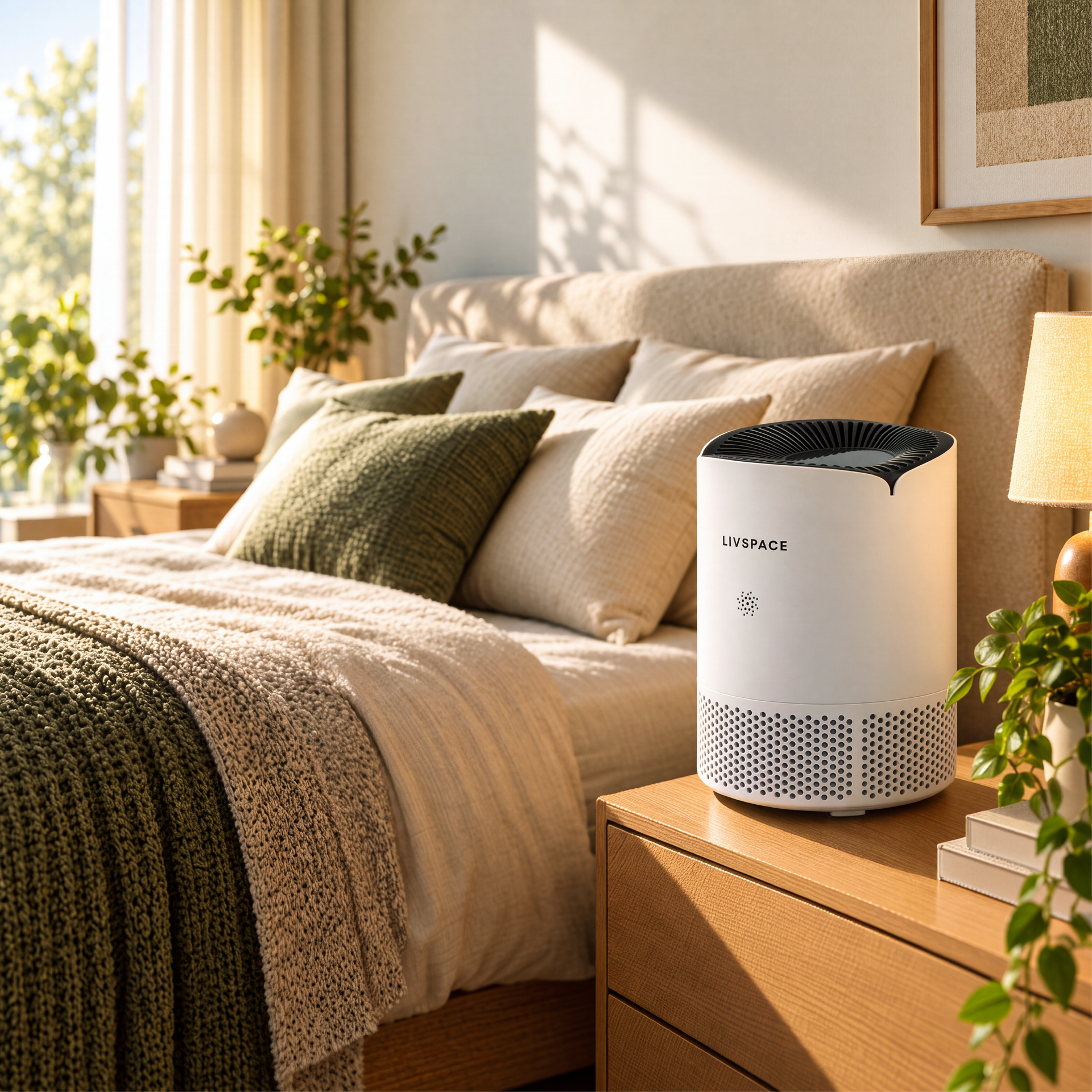 Livspace Air Purifier 150 CADR - White