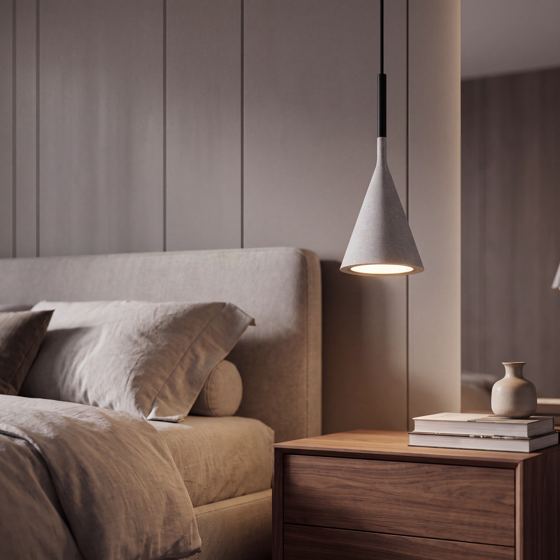 Livspace Apex Pendant | White