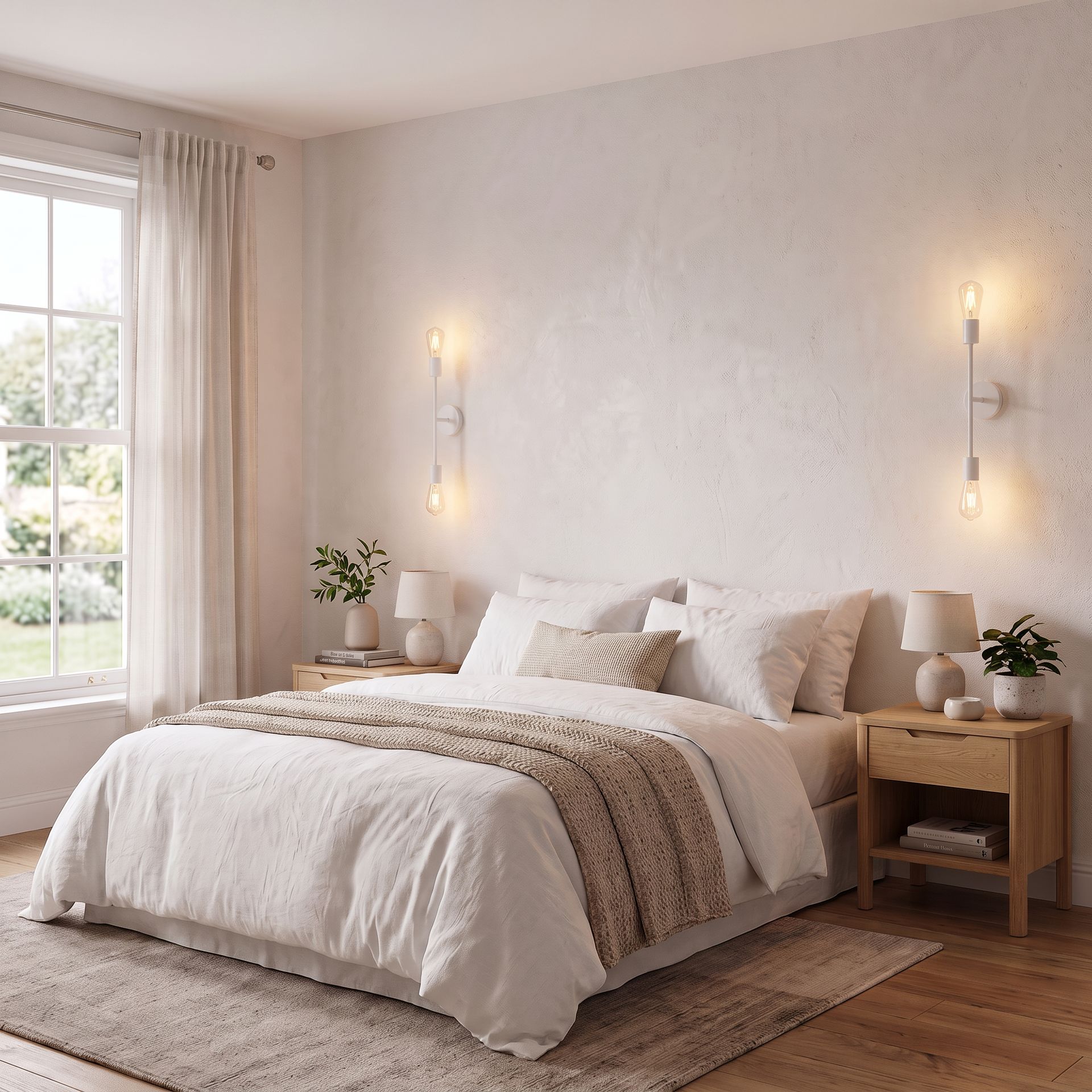 Livspace Deigo White Metal Novelty Wall Light | White