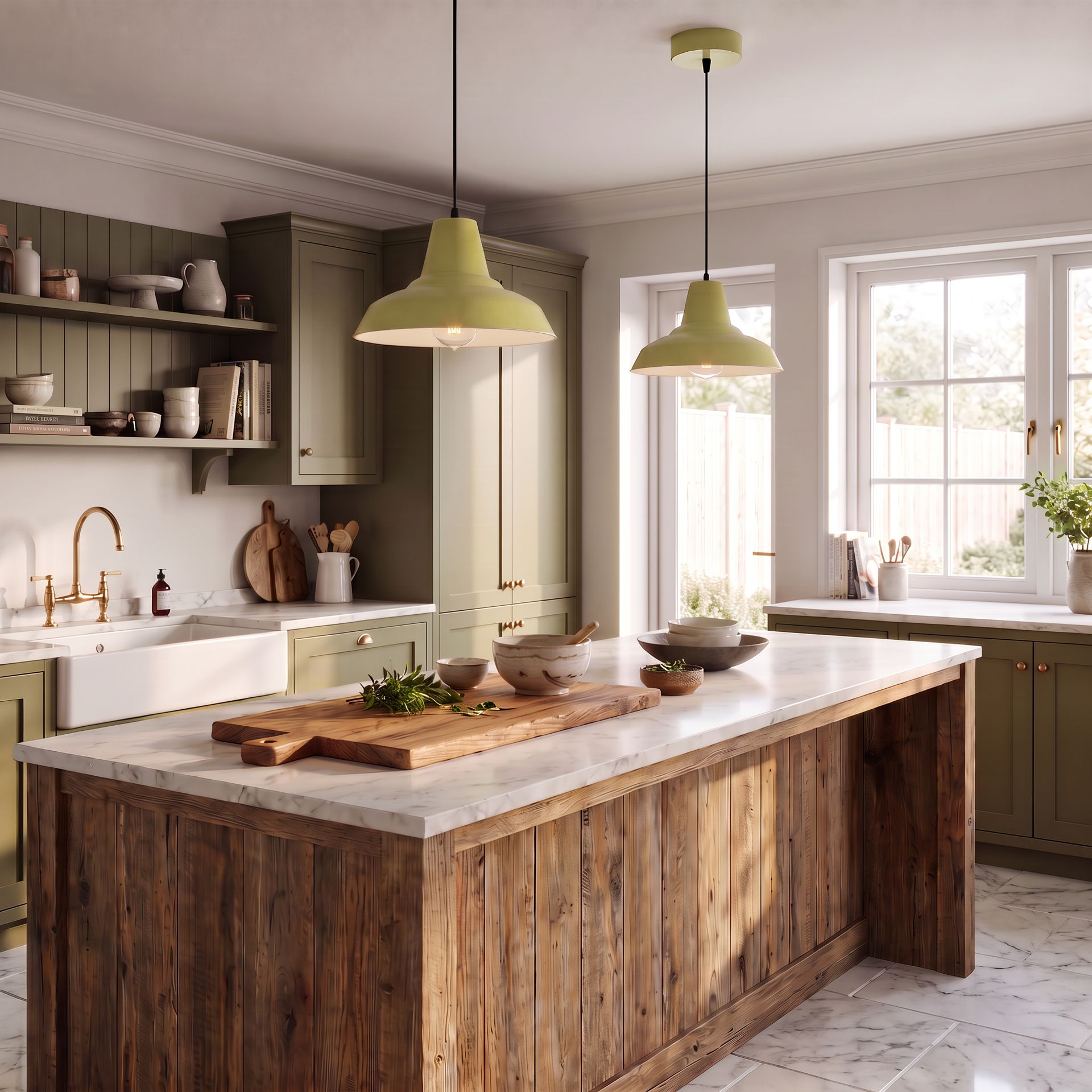 Livspace Fizz Opi Yellow Metal Pendant Light | Yellow
