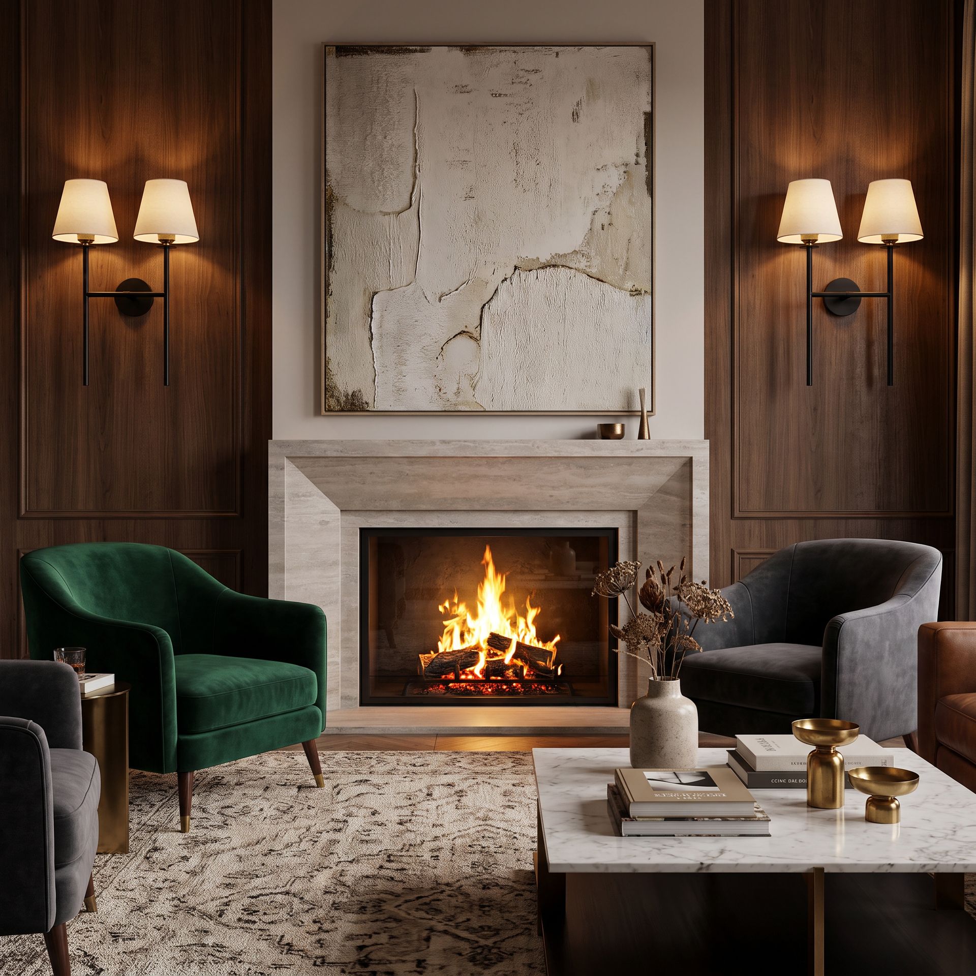 Livspace French Vintage Wall Light | Matt Black
