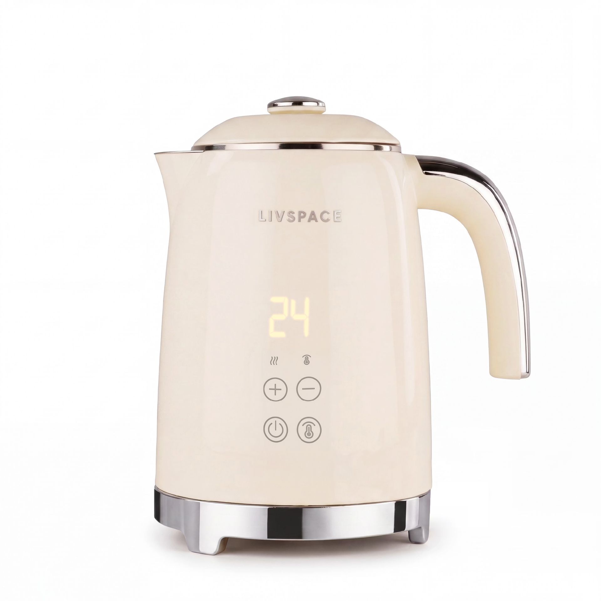 Livspace Digital Kettle 1 L - Ivory