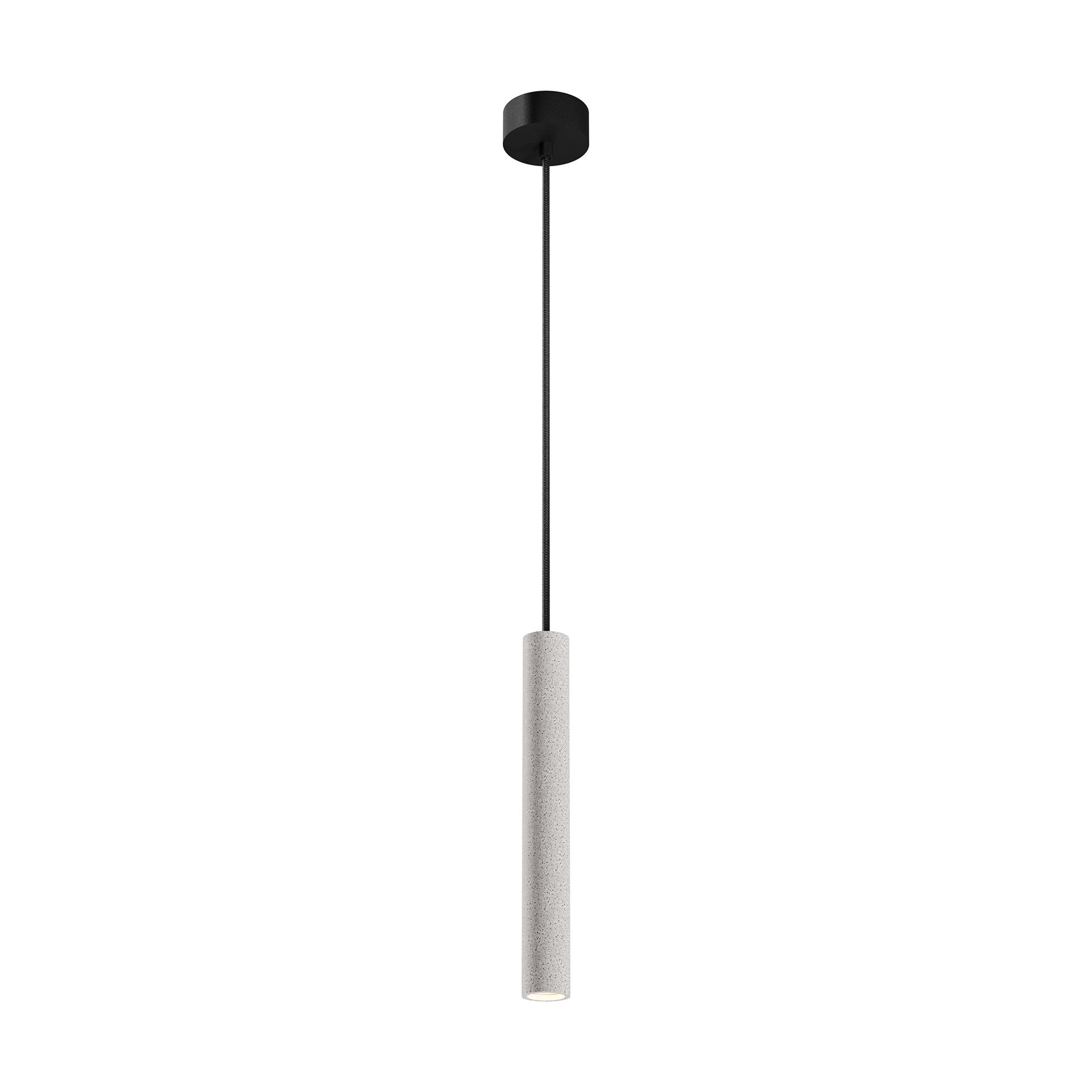 Livspace Pillar Pendant | White