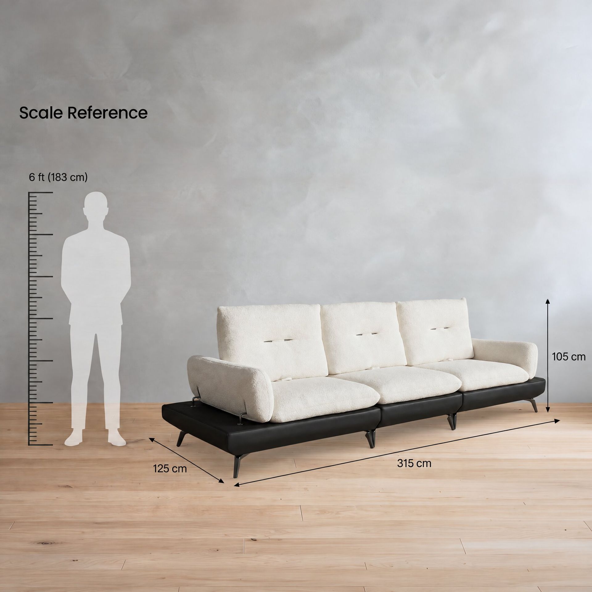 Maximus Dual Tone Sofa