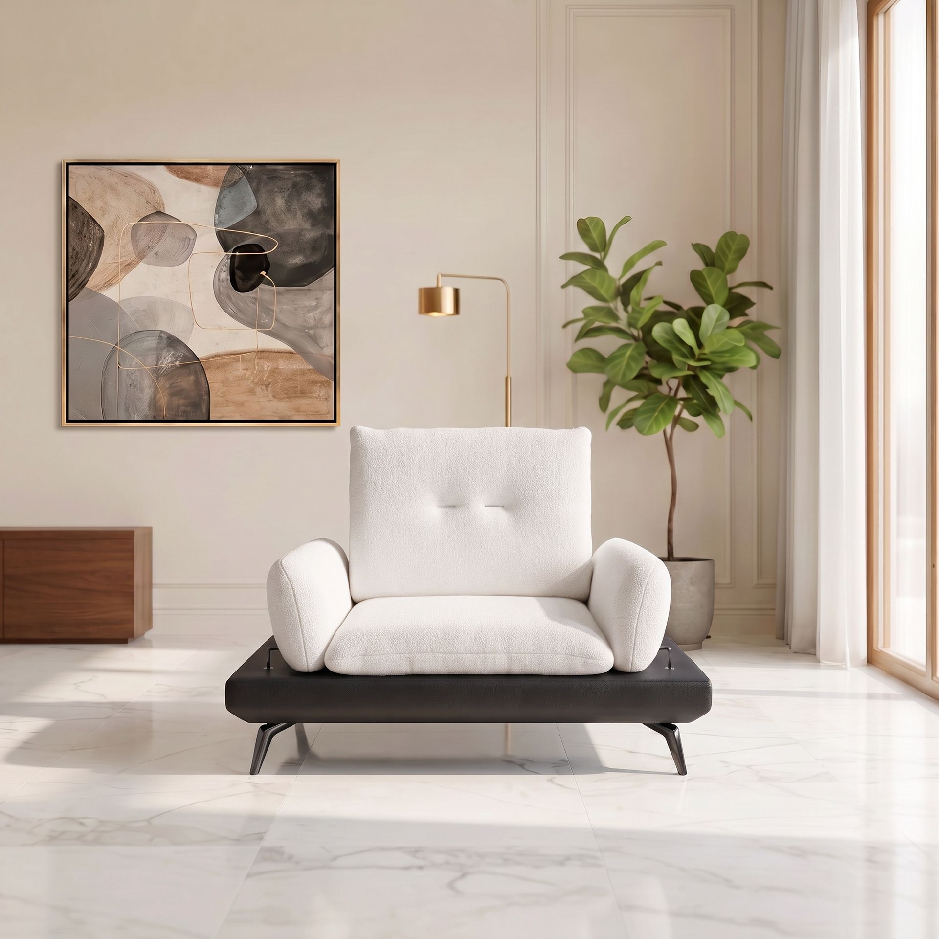 Maximus Dual Tone Sofa