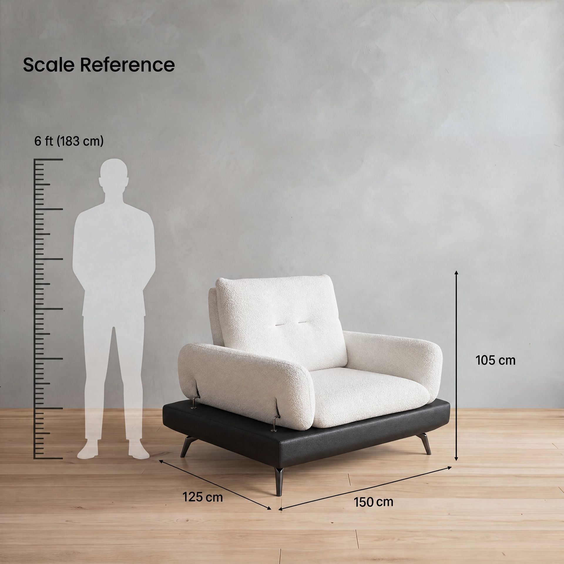 Maximus Dual Tone Sofa