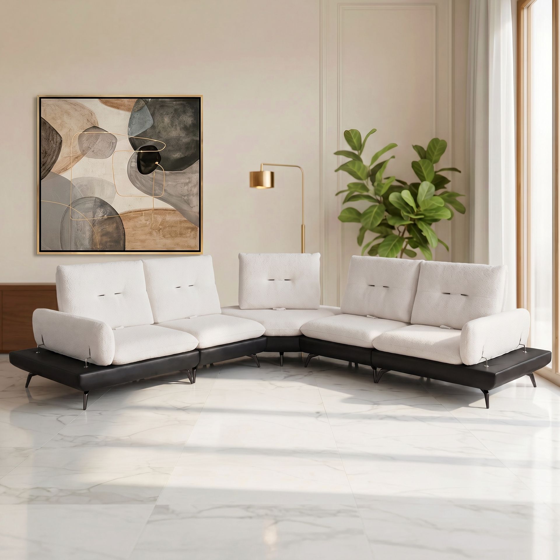 Maximus Dual Tone Sofa