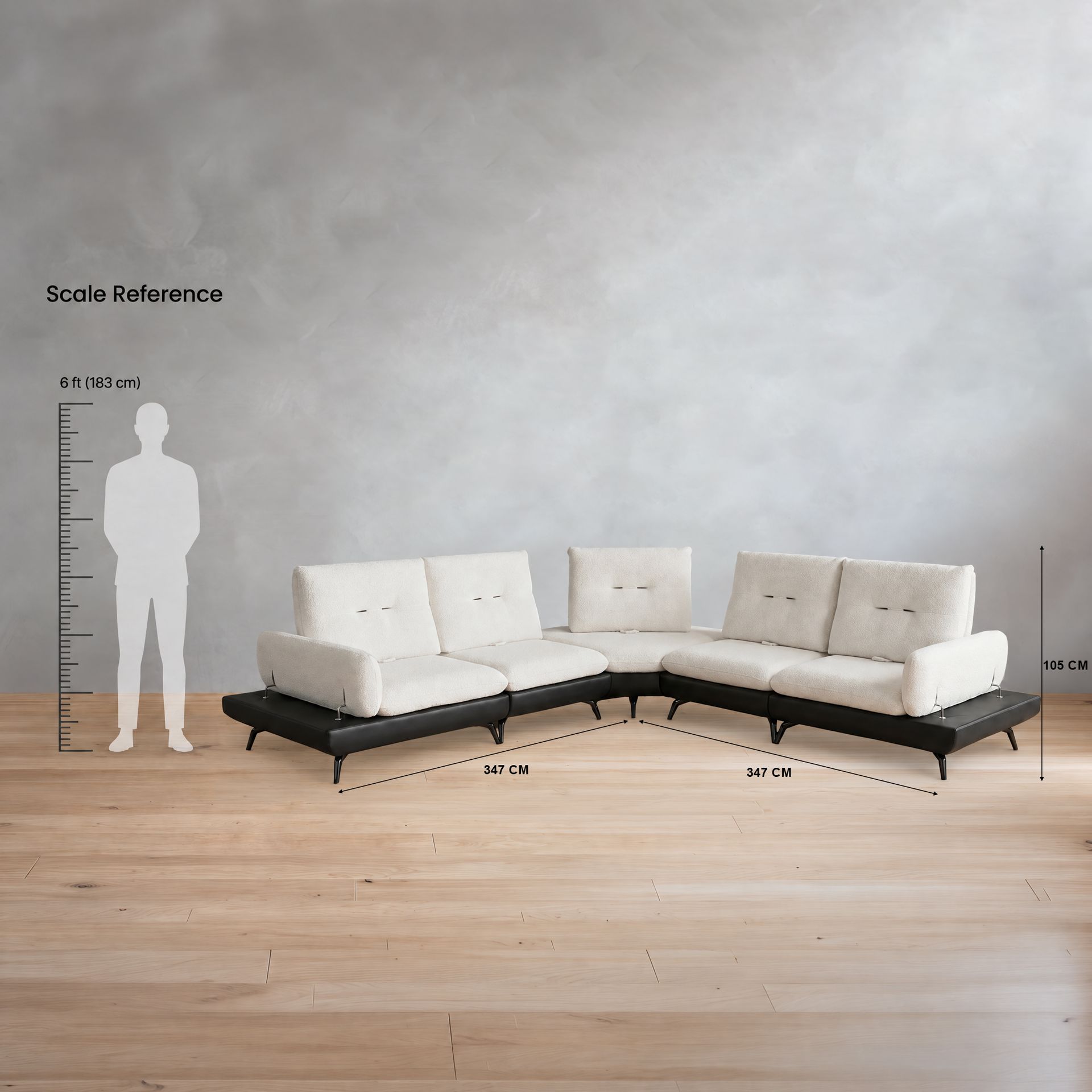 Maximus Dual Tone Sofa